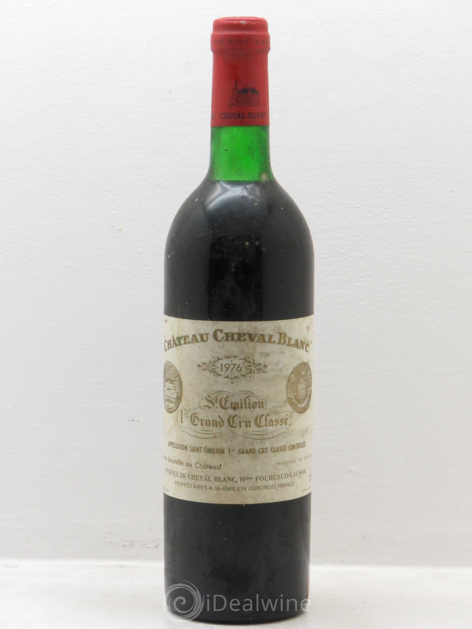 Château Cheval Blanc 1er Grand Cru Classé A 1976 - Lot de 1 bouteille - 0
