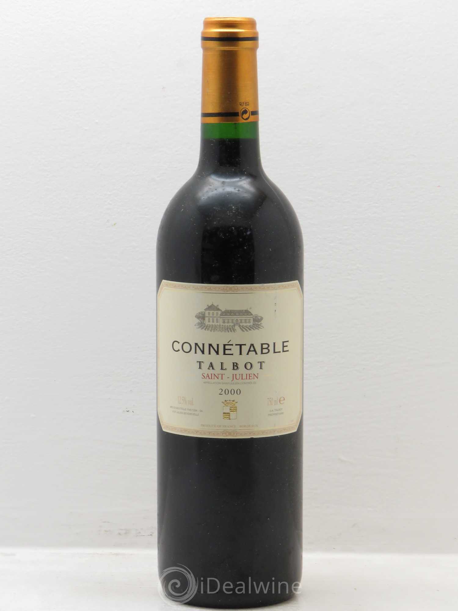 Connétable de Talbot Second Vin 2000 - Lot de 6 bouteilles - 0