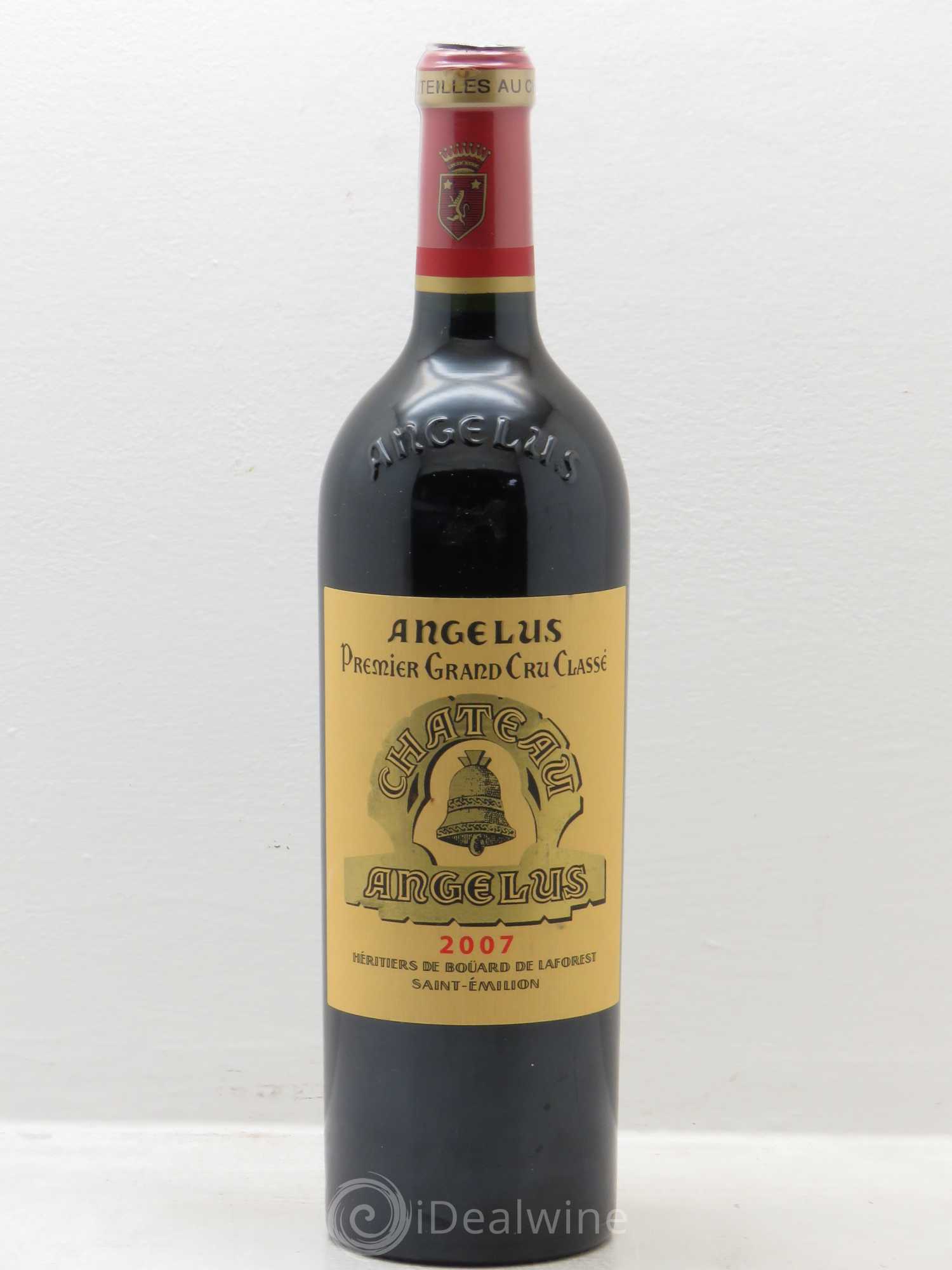 Château Angélus 1er Grand Cru Classé A 2007 - Lot de 1 bouteille - 0