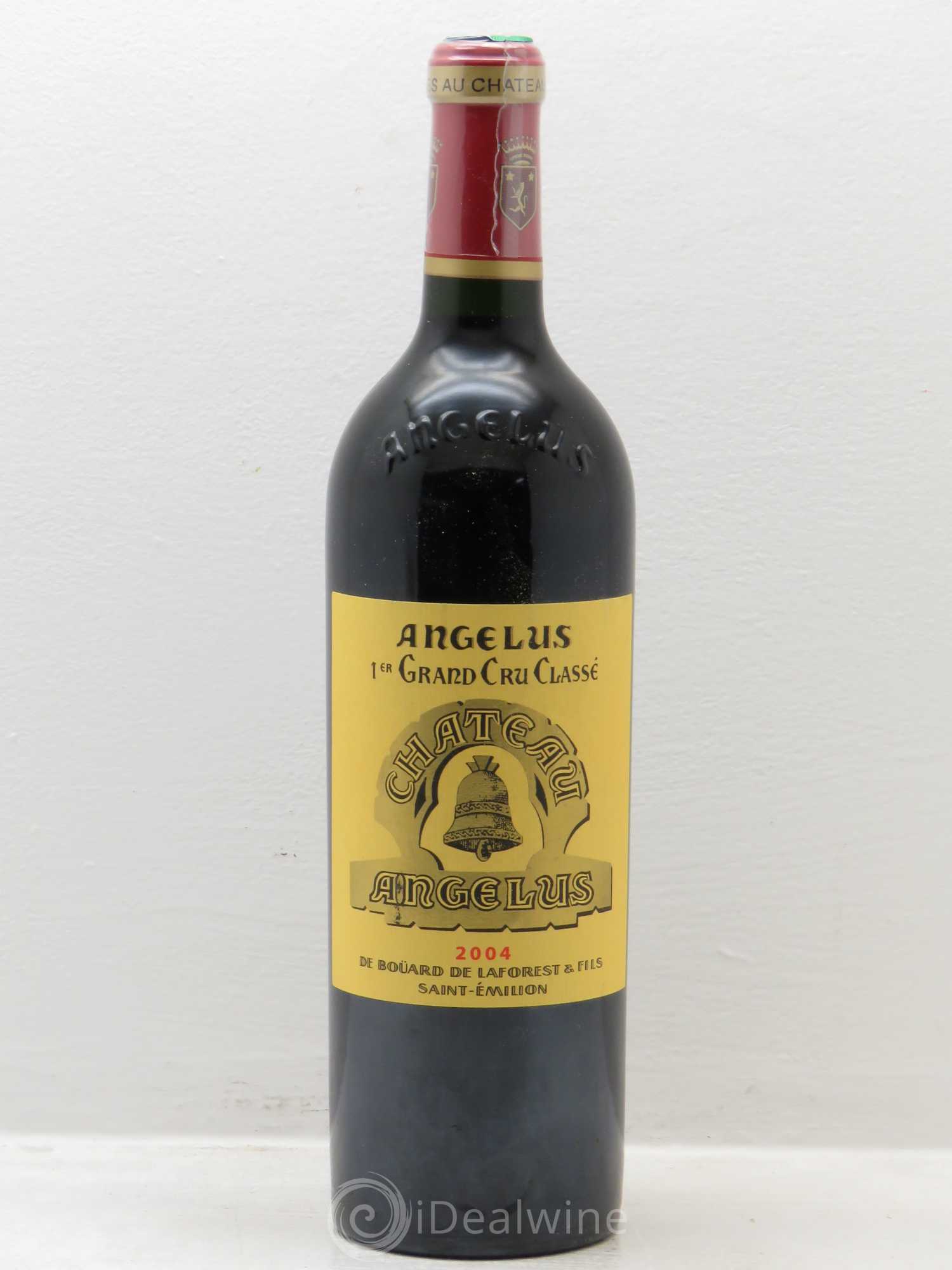 Château Angélus 1er Grand Cru Classé A 2004 - Lot de 1 bouteille - 0