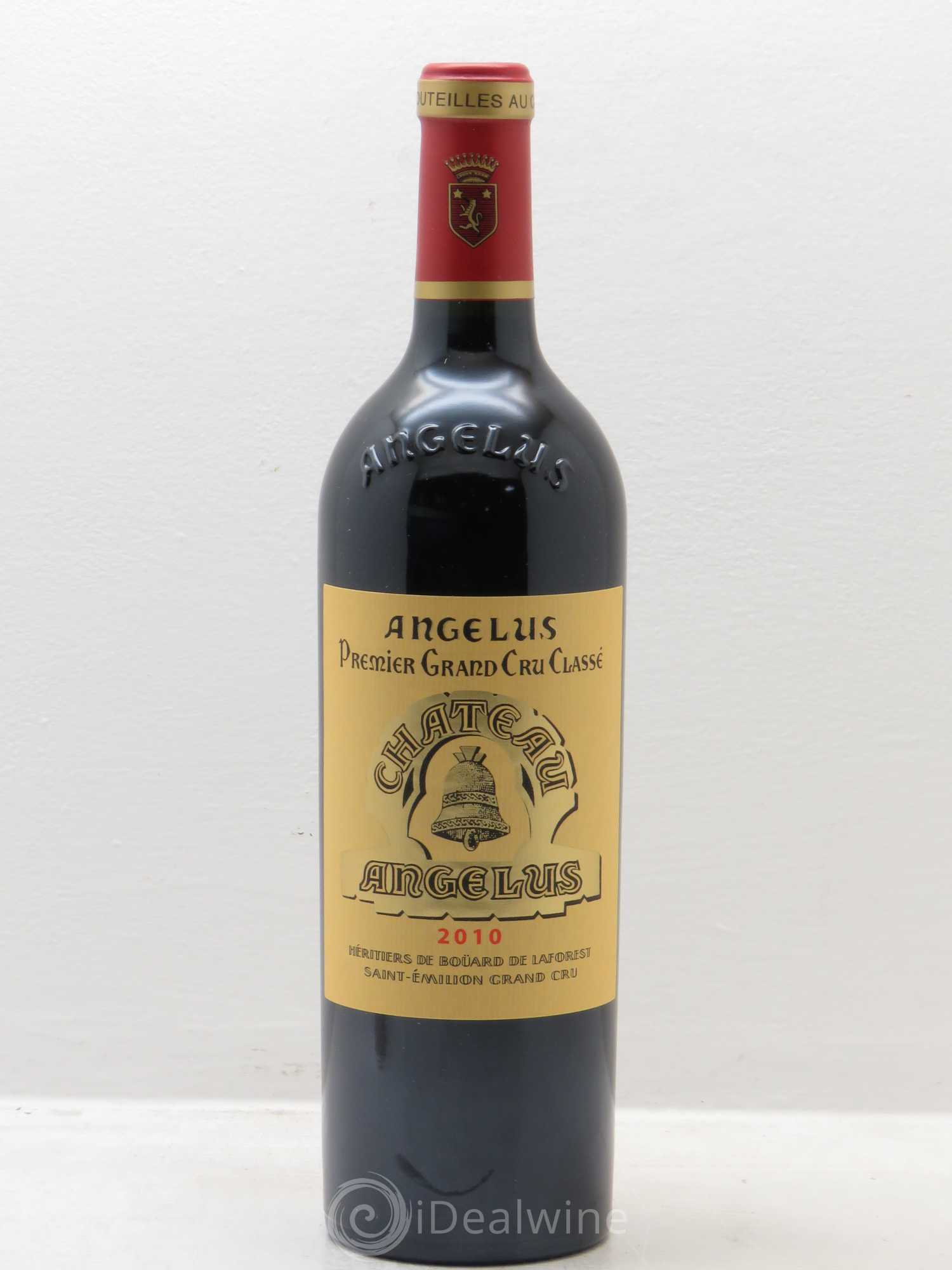 Château Angélus 1er Grand Cru Classé A 2010 - Lot de 1 bouteille - 0