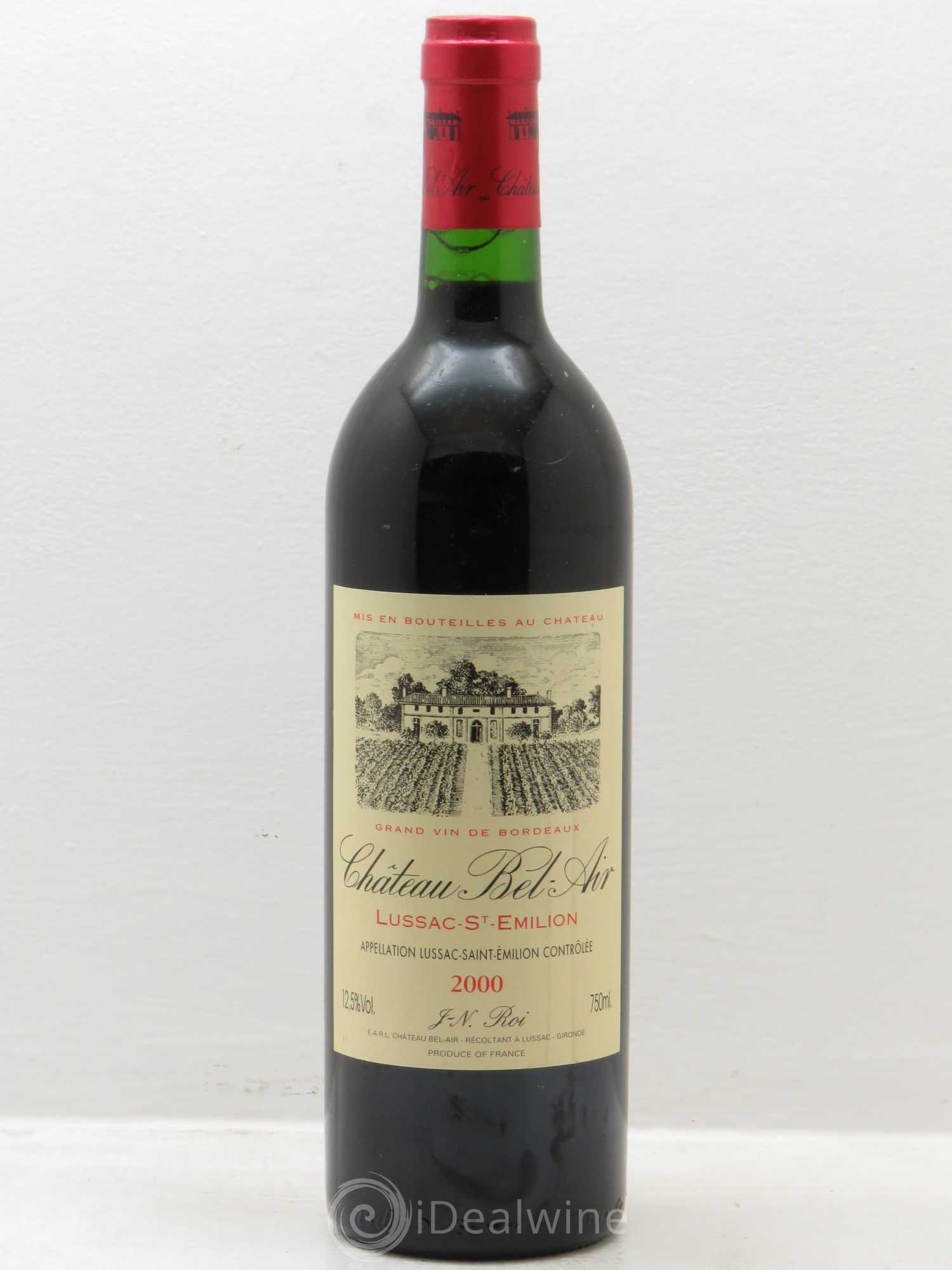 Bordeaux Bel air lussac saint emilion 2000 - Posten von 6 Flaschen - 0