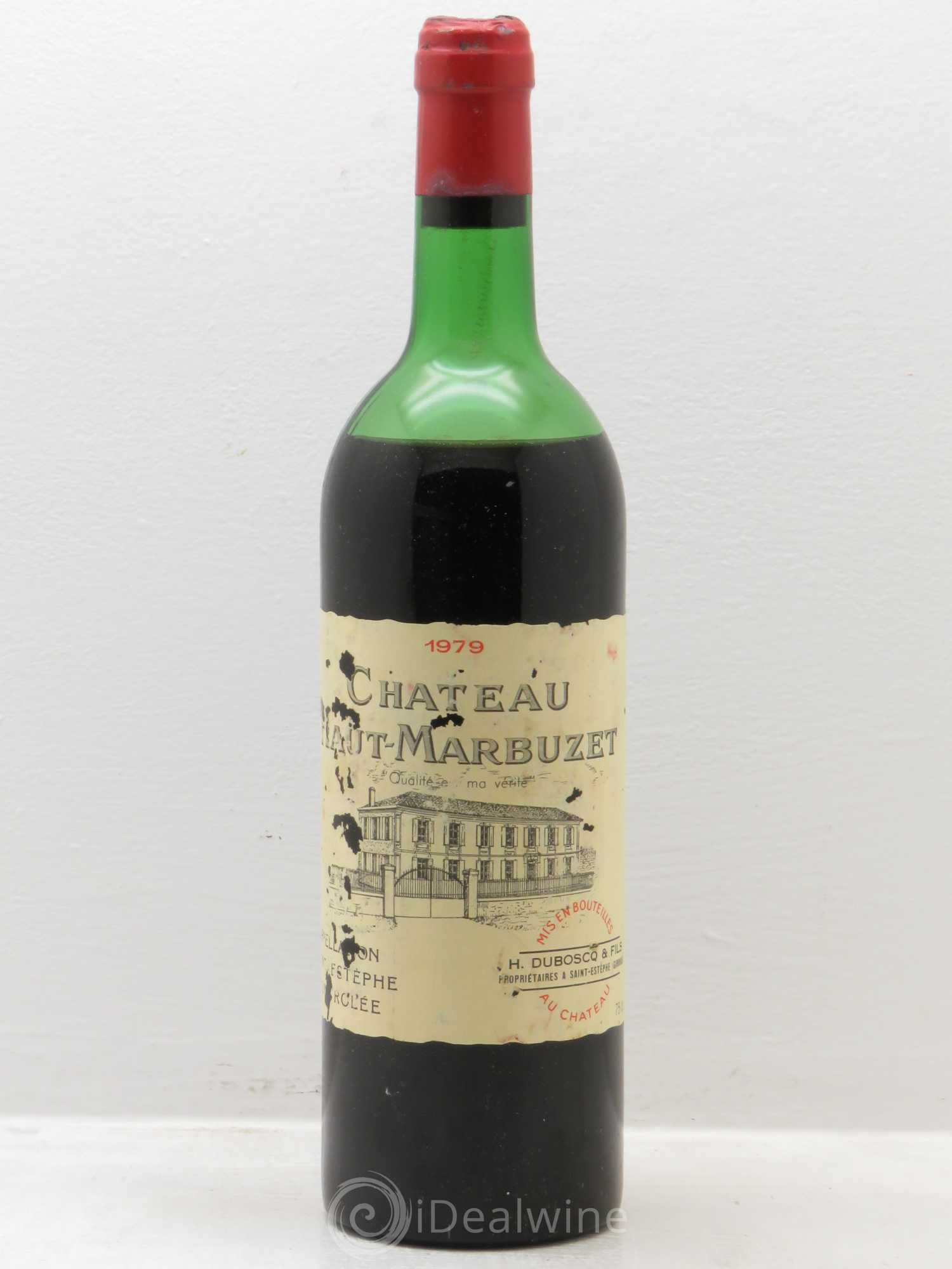 Château Haut Marbuzet 1979 - Lot de 1 bouteille - 0