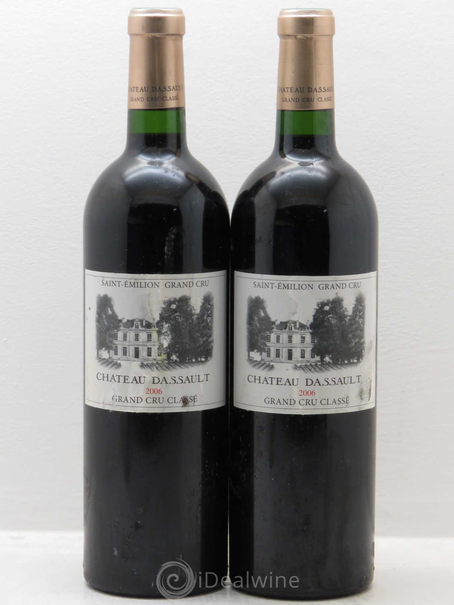 Château Dassault Grand Cru Classé 2006 - Lot de 2 bouteilles - 0
