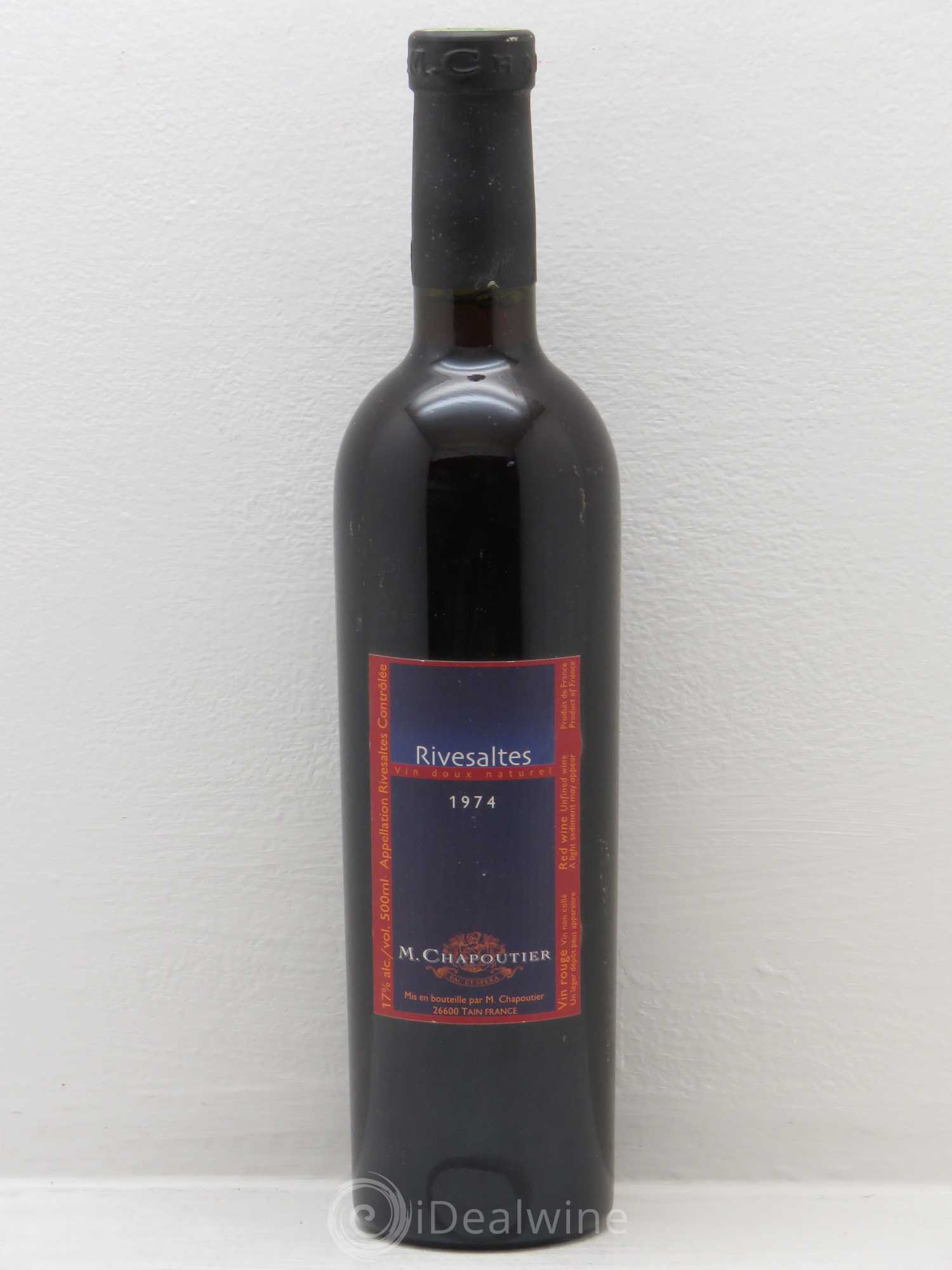 Rivesaltes - 1974 - Posten von 1 Flasche - 0