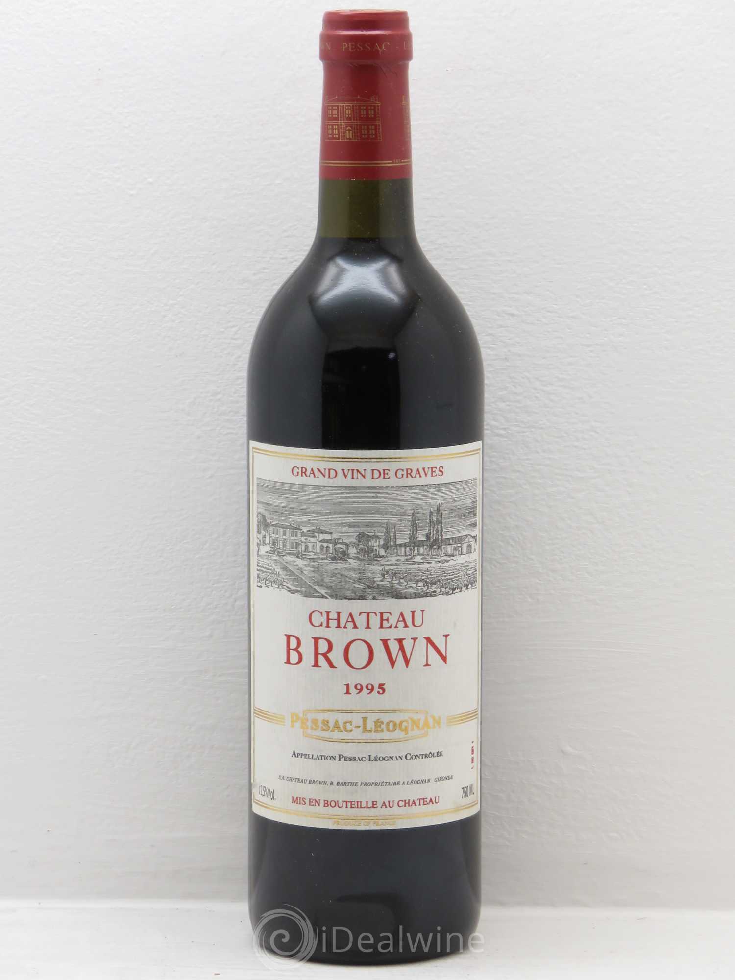 Château Brown 1995 - Lot de 12 bouteilles - 0