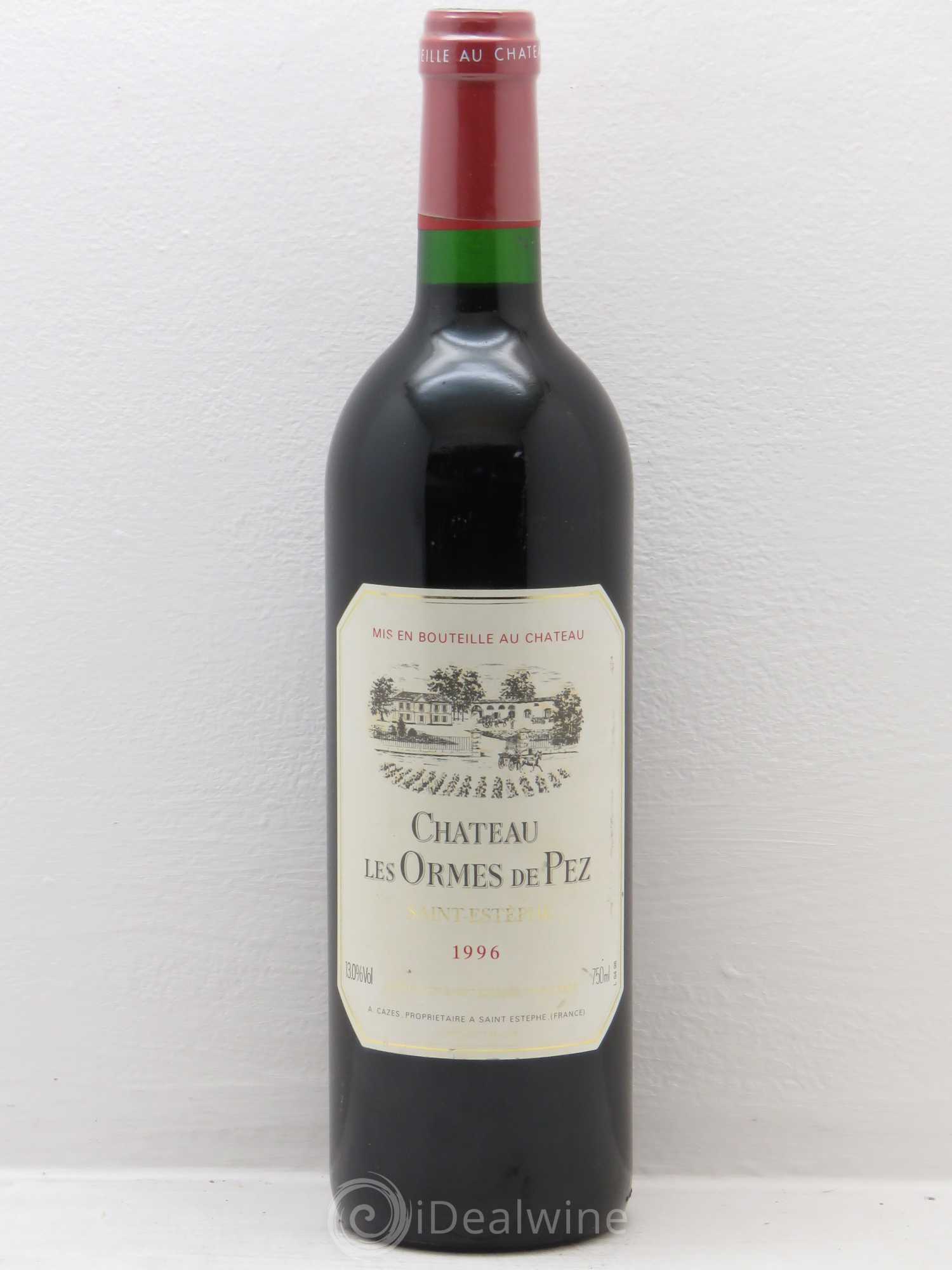 Château les Ormes de Pez 1996 - Lot de 1 bouteille - 0