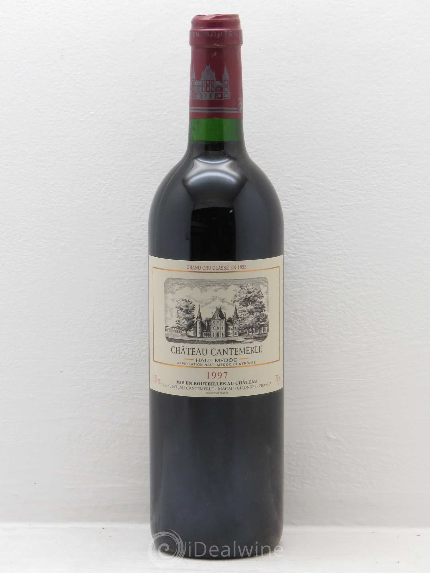 Château Cantemerle 5ème Grand Cru Classé 1997 - Lot de 6 bouteilles - 0