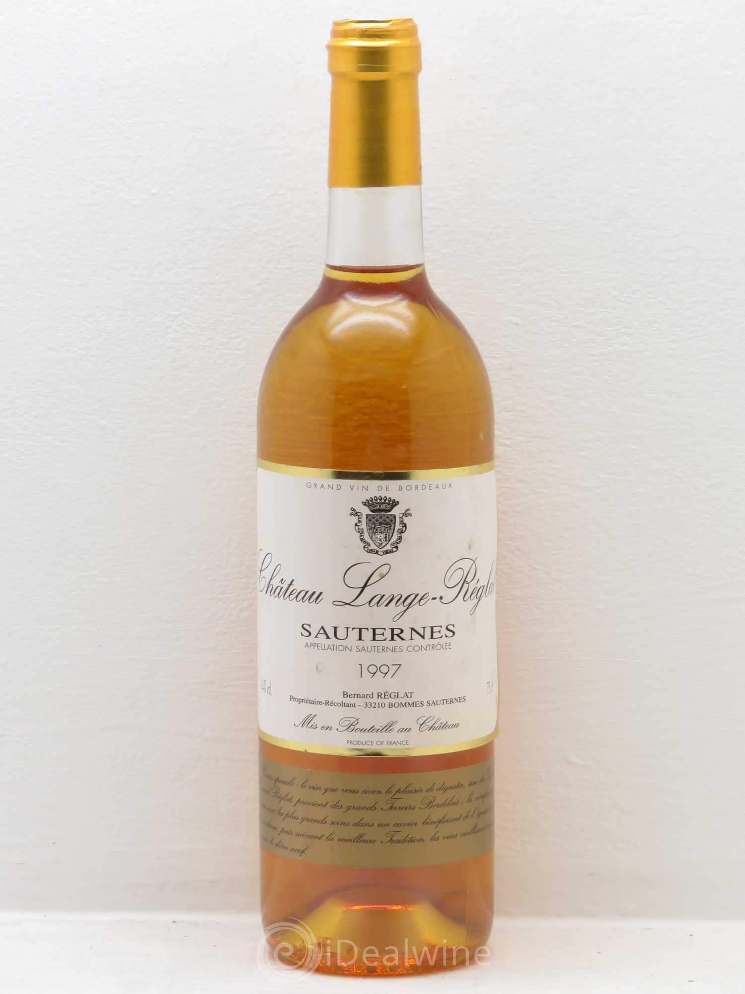 Sauternes Lange reglat 1997 - Lotto di 12 bottiglie - 0