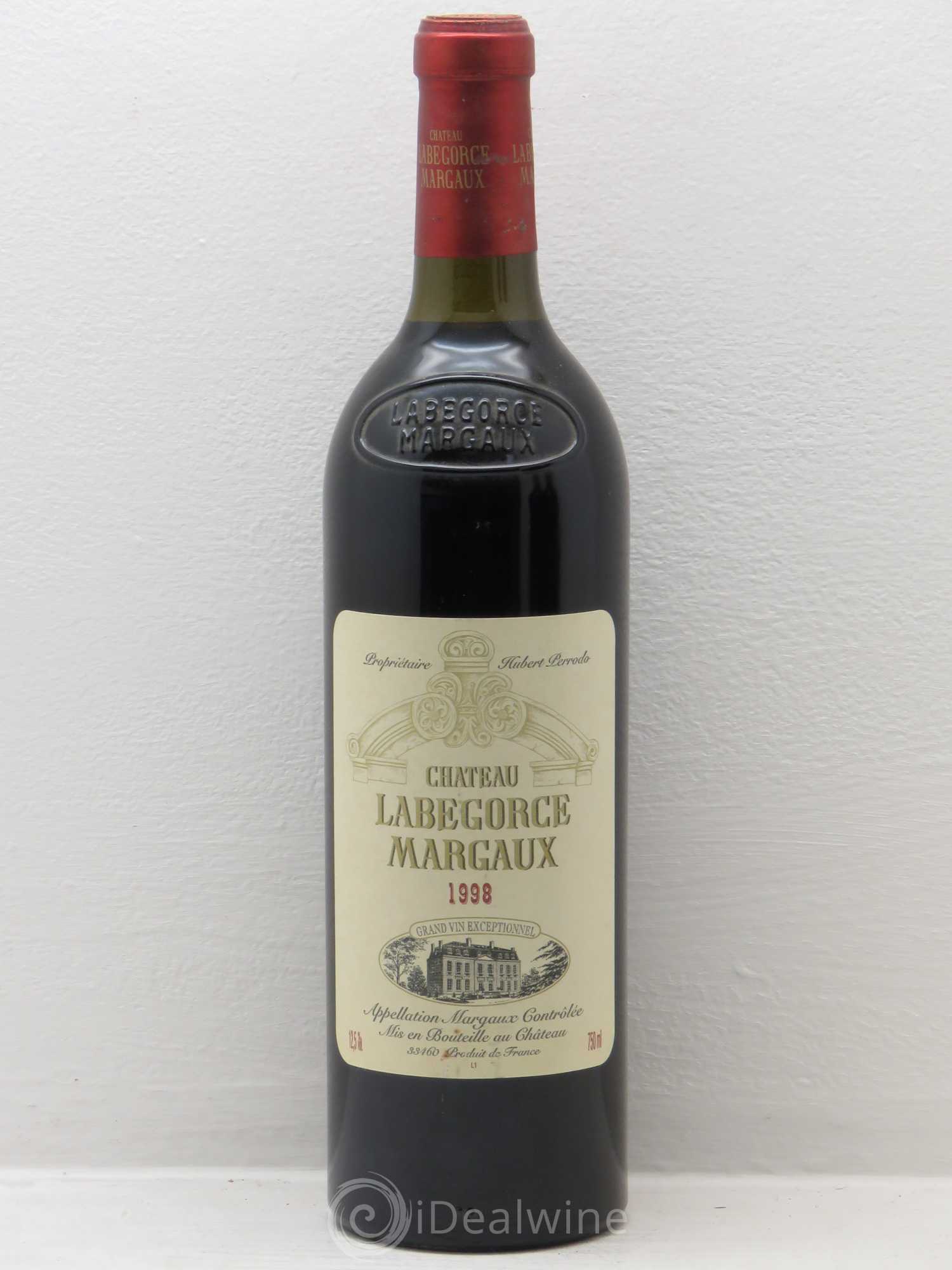 Château Labegorce Cru Bourgeois 1998 - Lot de 6 bouteilles - 0