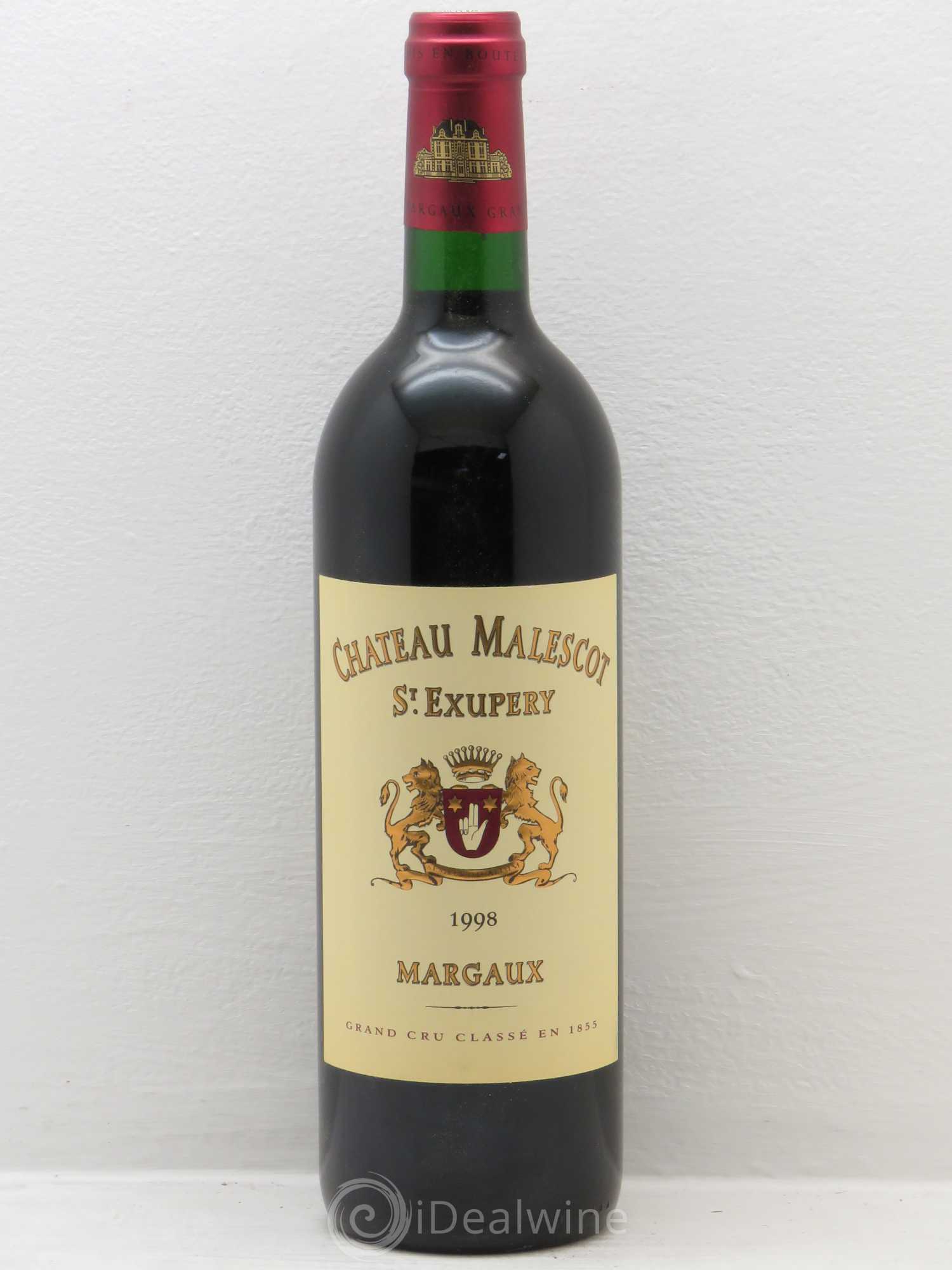 Château Malescot Saint-Exupéry 3ème Grand Cru Classé 1998 - Lot de 12 bouteilles - 0