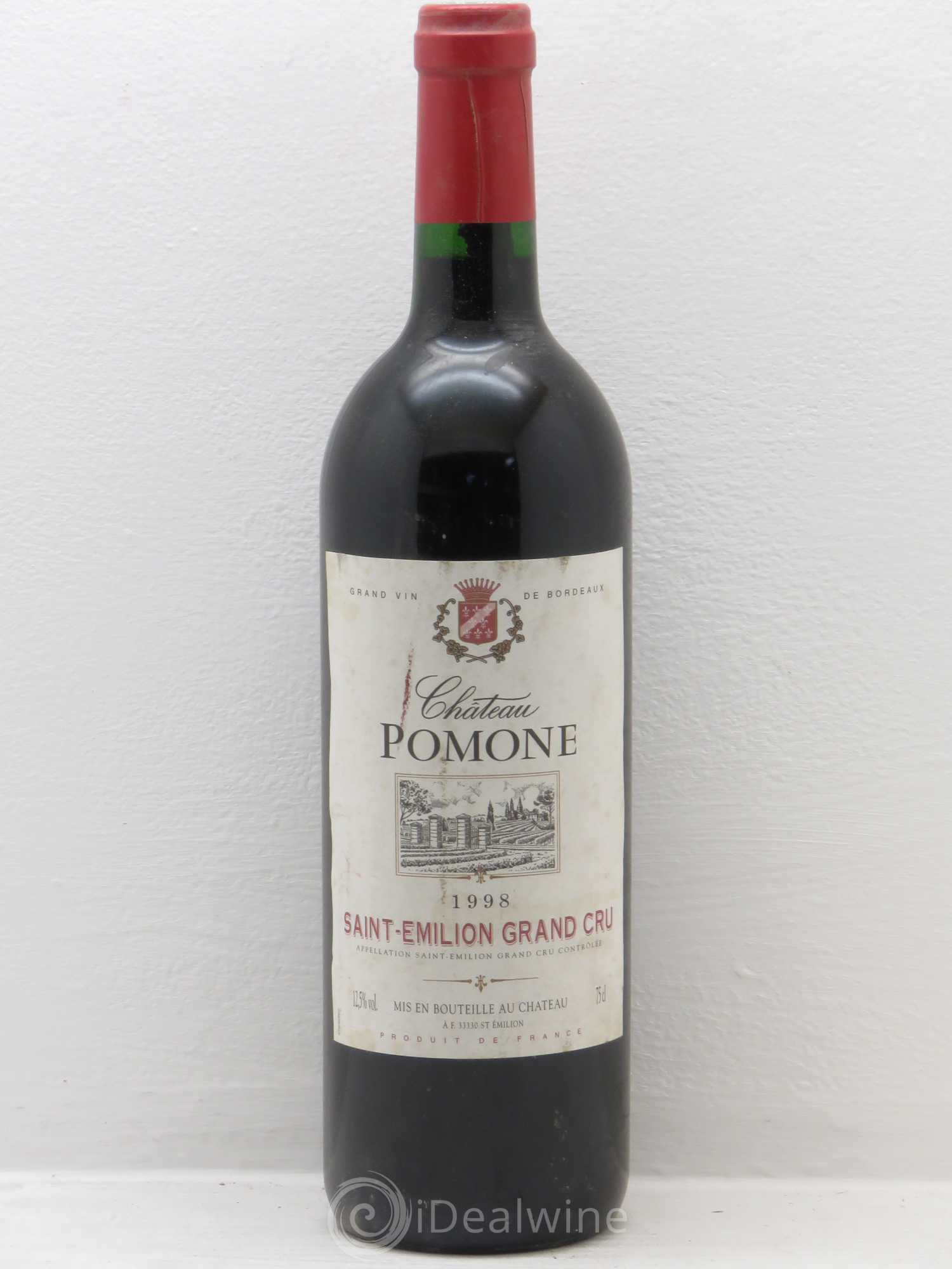 Saint-Émilion Pomone 1998 - Lot de 6 bouteilles - 0