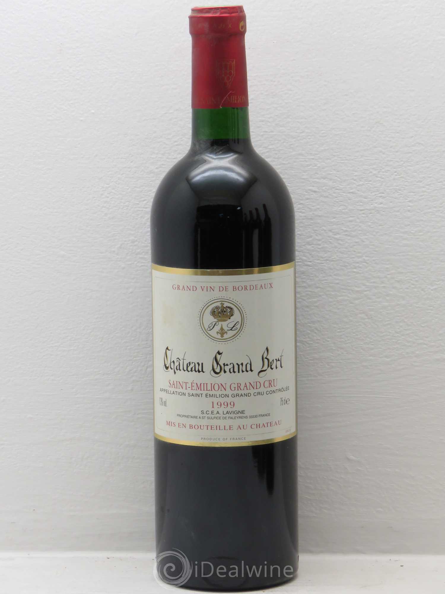 Saint-Émilion Grand bert 1999 - Lot de 6 bouteilles - 0