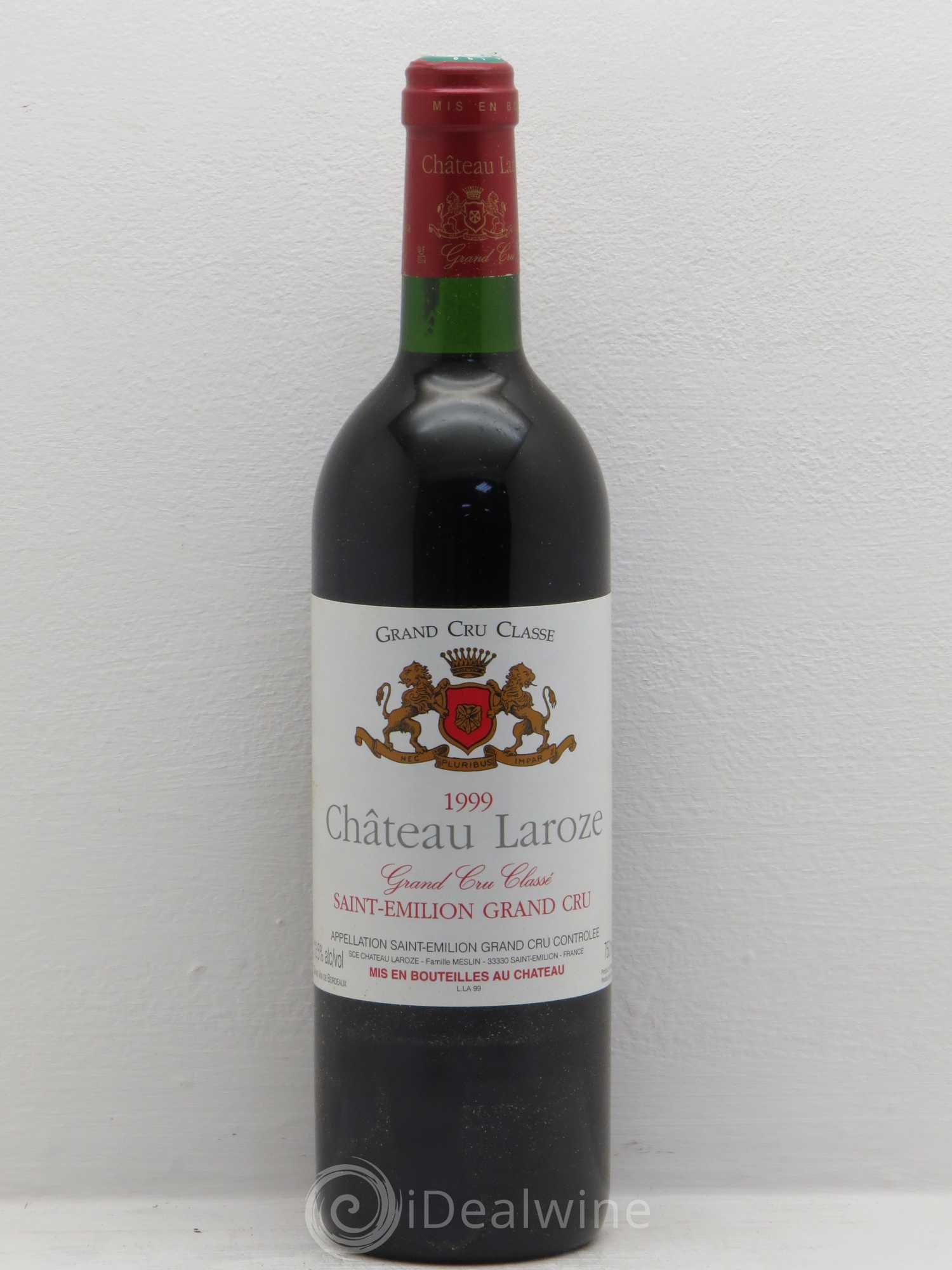 Château Laroze Grand Cru Classé 1999 - Lot de 12 bouteilles - 0