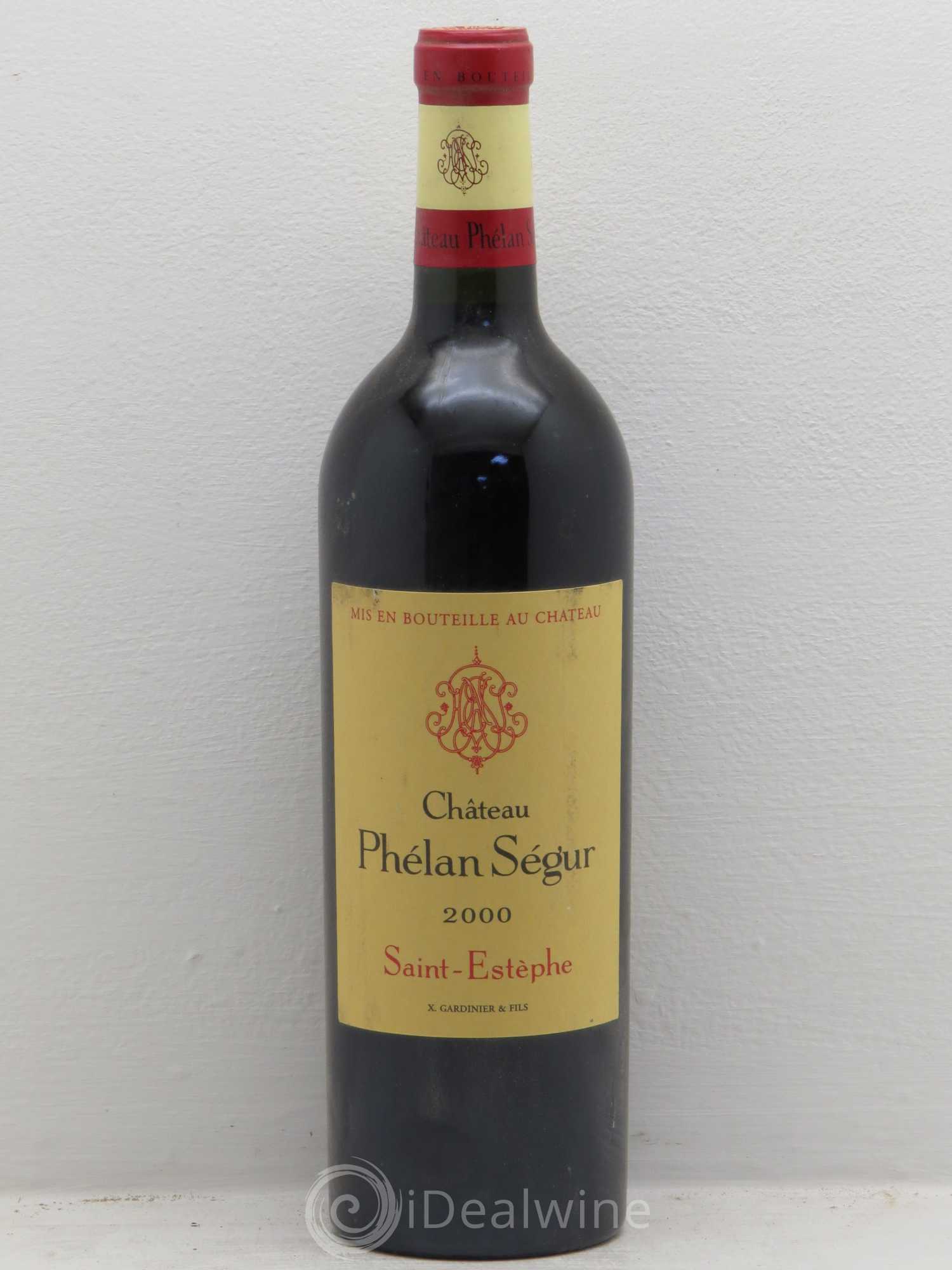 Château Phélan Ségur 2000 - Posten von 1 Flasche - 0