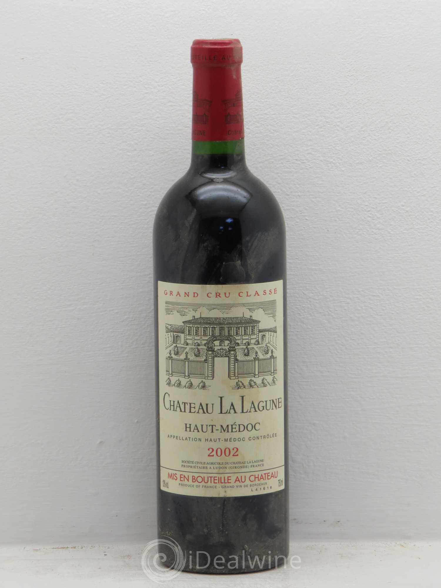Château la Lagune 3ème Grand Cru Classé 2002 - Lot de 6 bouteilles - 0