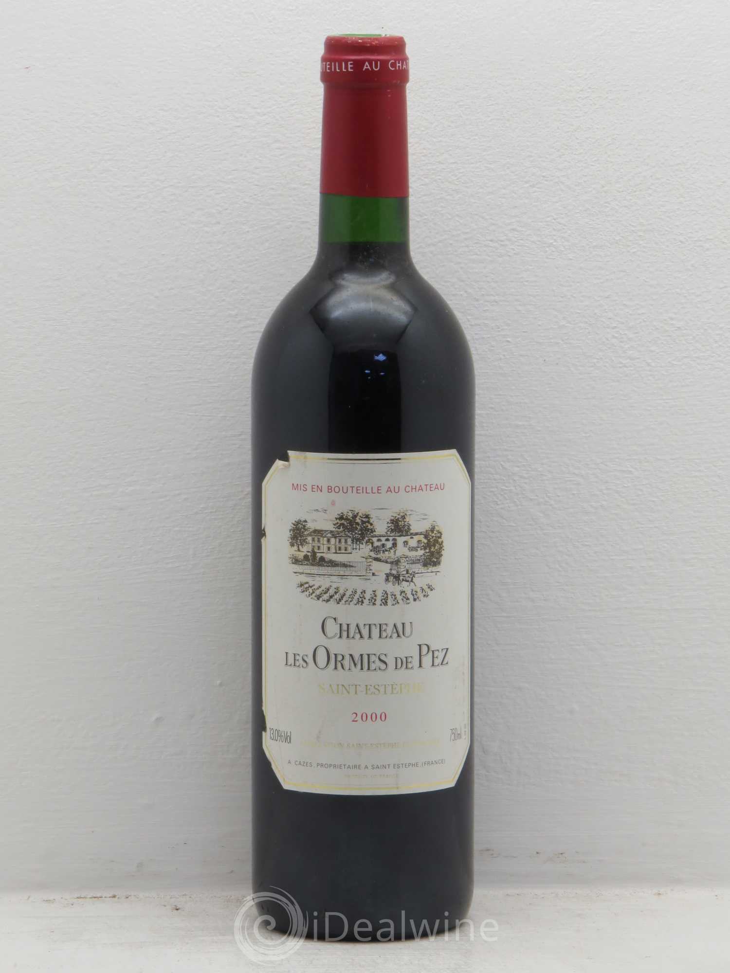 Château les Ormes de Pez 2000 - Lot de 1 bouteille - 0
