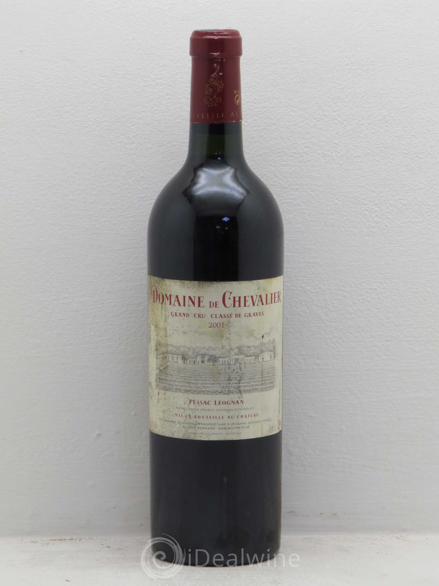 Domaine de Chevalier Cru Classé de Graves 2001 - Lot de 6 bouteilles - 0