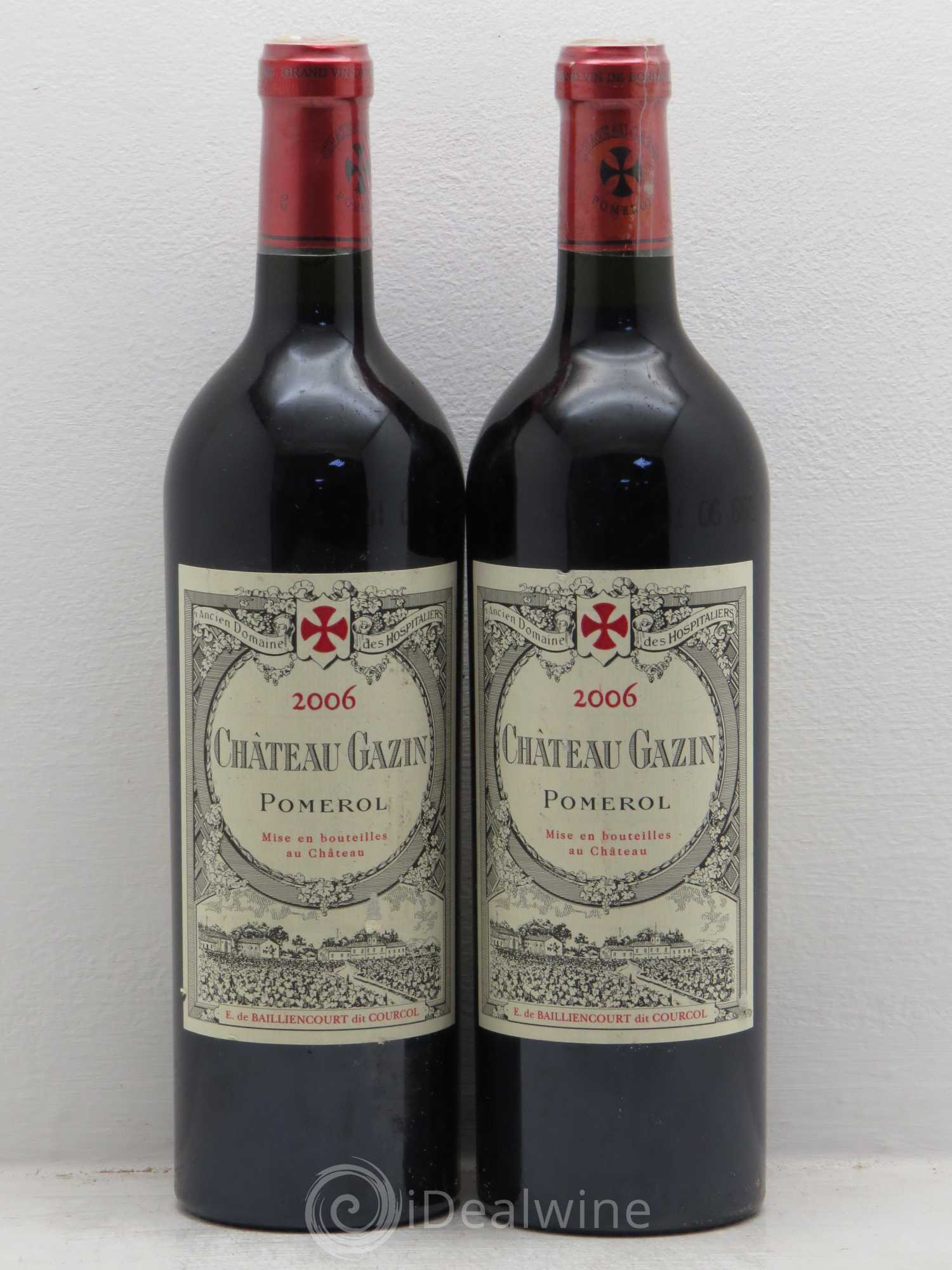 Château Gazin 2006 - Lot de 2 bouteilles - 0