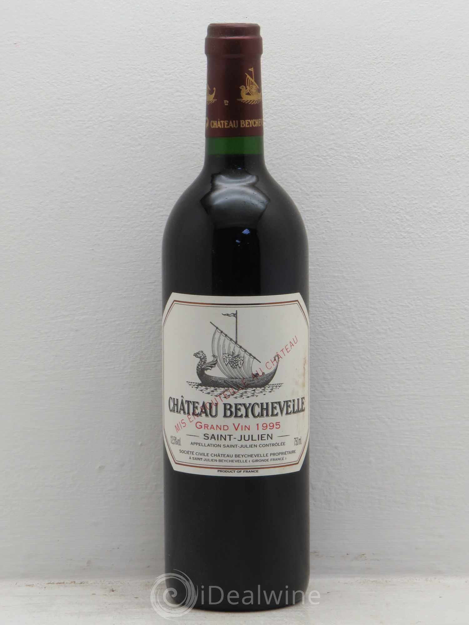 Château Beychevelle 4ème Grand Cru Classé 1995 - Lot de 6 bouteilles - 0
