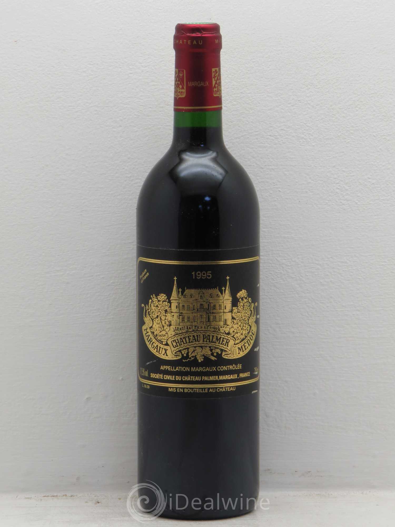 Château Palmer 3ème Grand Cru Classé 1995 - Lot de 6 bouteilles - 0
