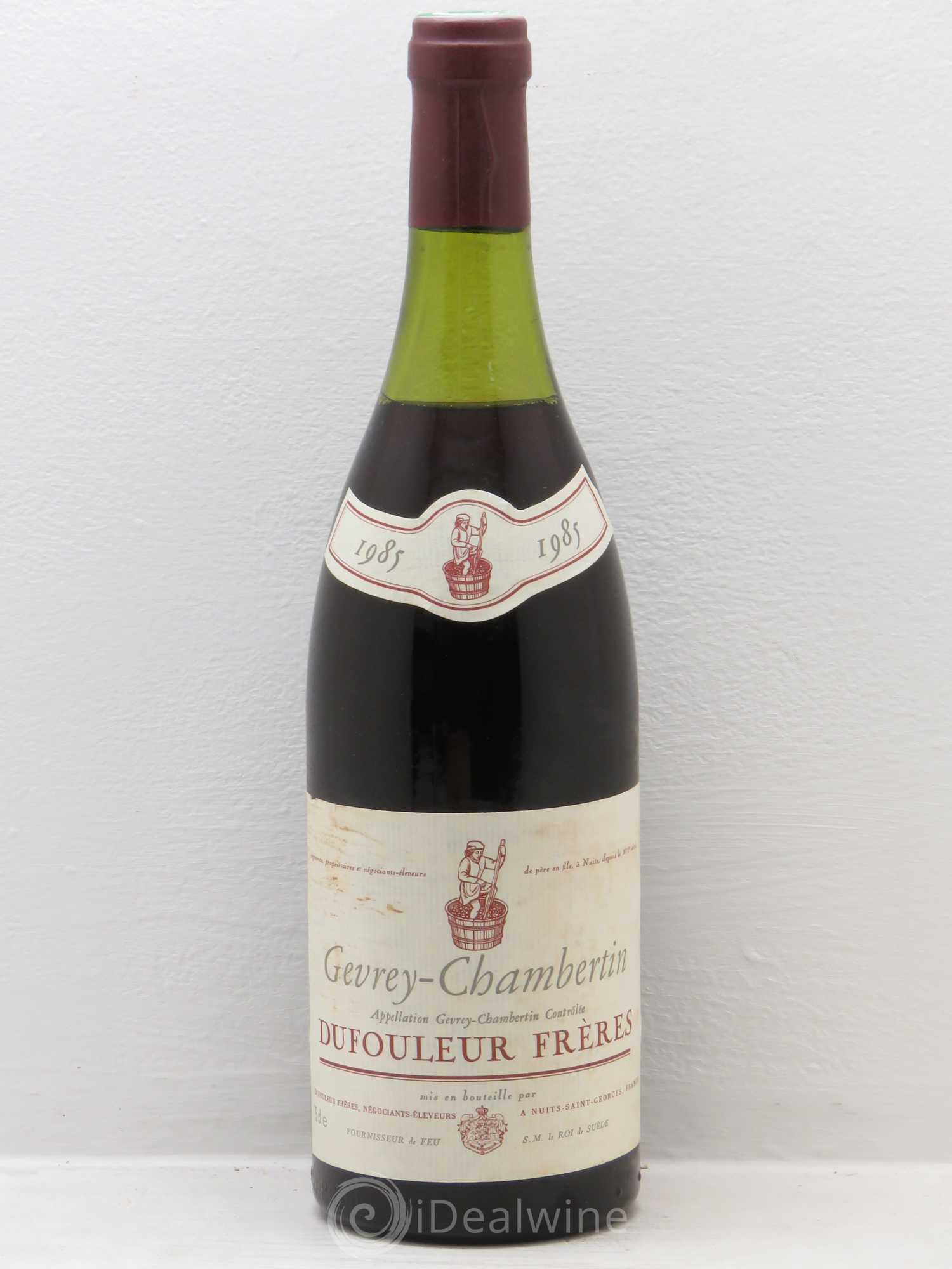 Gevrey-Chambertin Dufouleur 1985 - Lot de 1 bouteille - 0