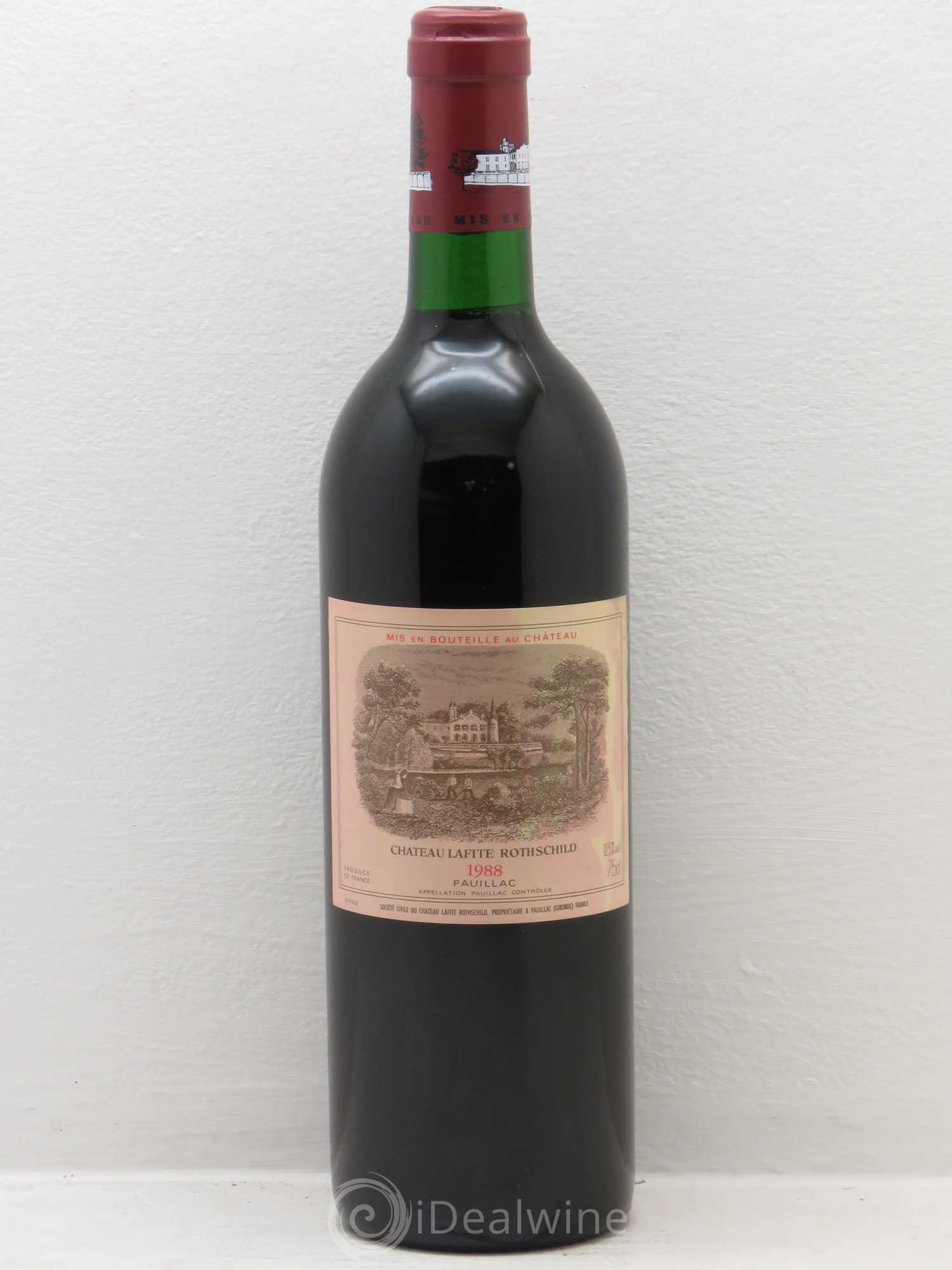 Château Lafite Rothschild 1er Grand Cru Classé 1988 - Lot de 1 bouteille - 0