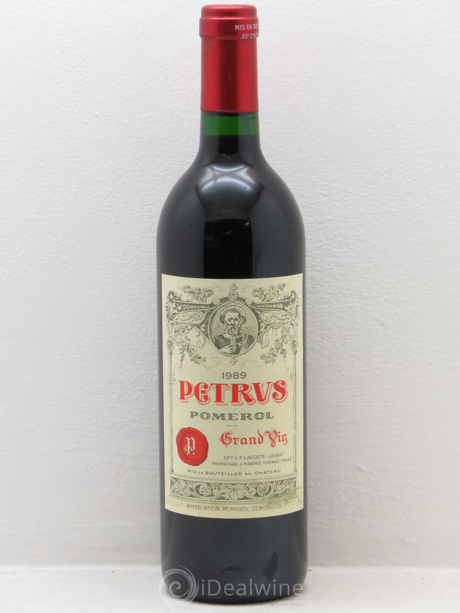 Petrus 1989 - Lot de 1 bouteille - 0