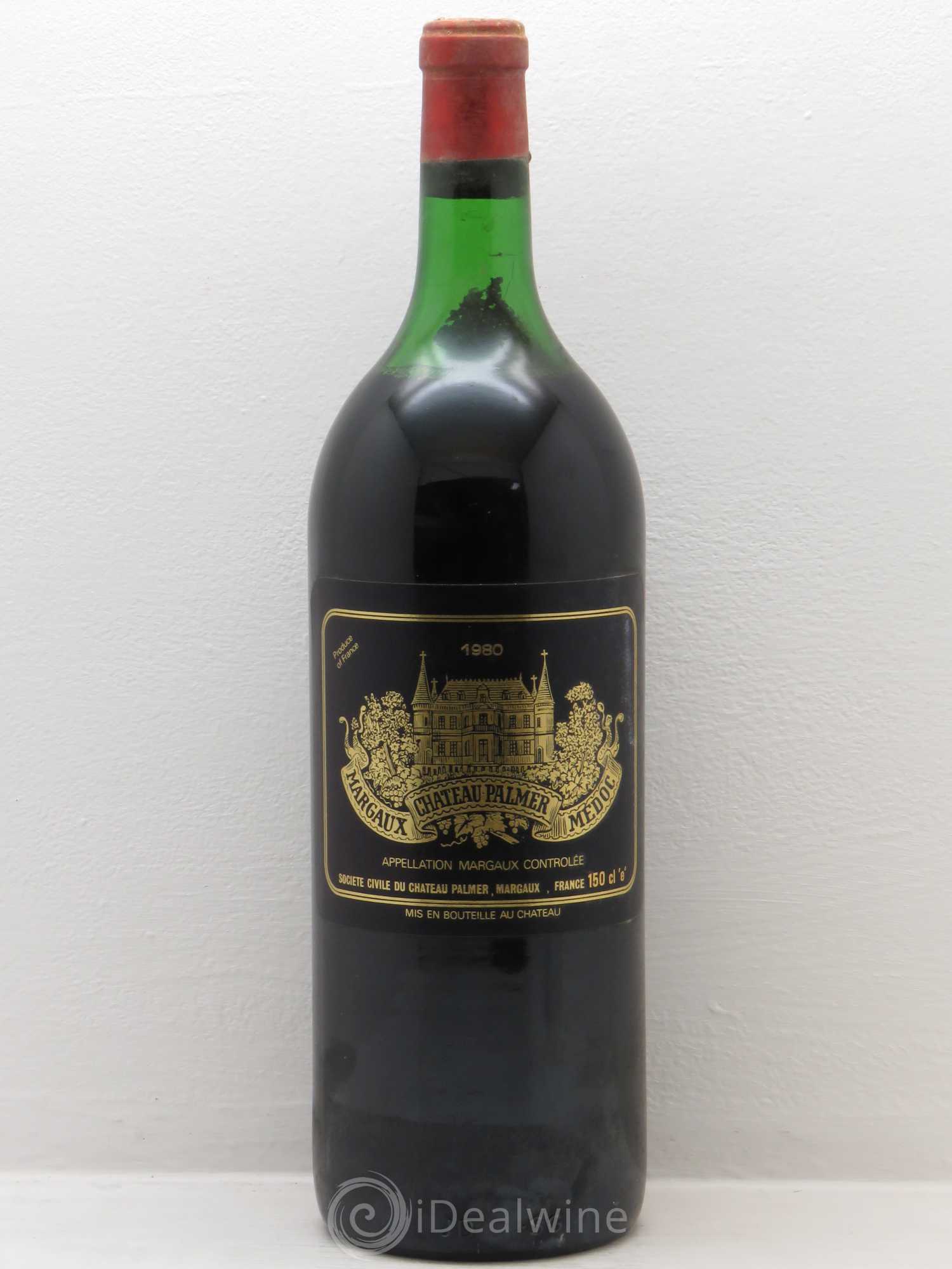 Château Palmer 3ème Grand Cru Classé 1980 - Lot de 1 magnum - 0