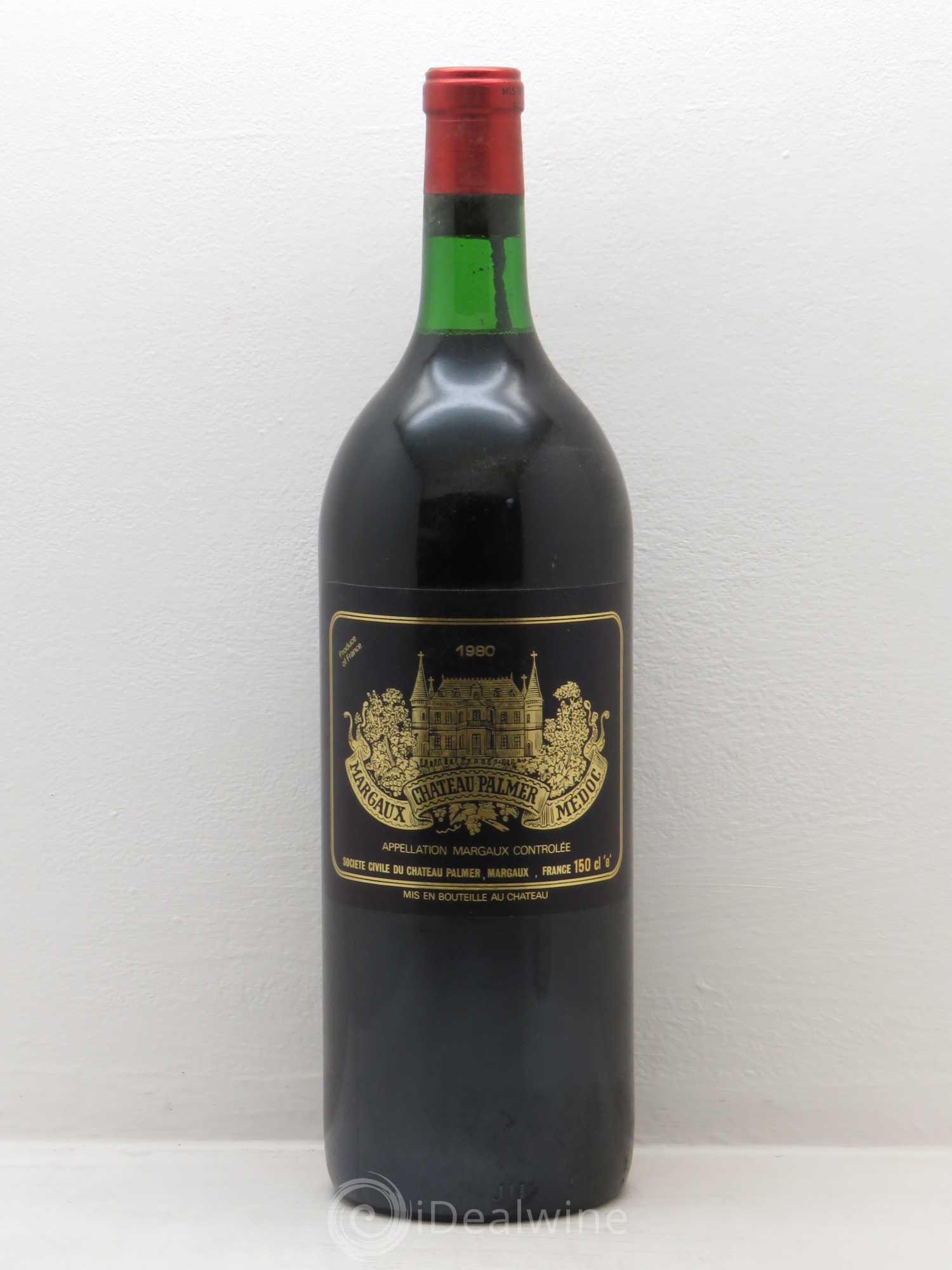 Château Palmer 3ème Grand Cru Classé 1980 - Lot de 1 magnum - 0