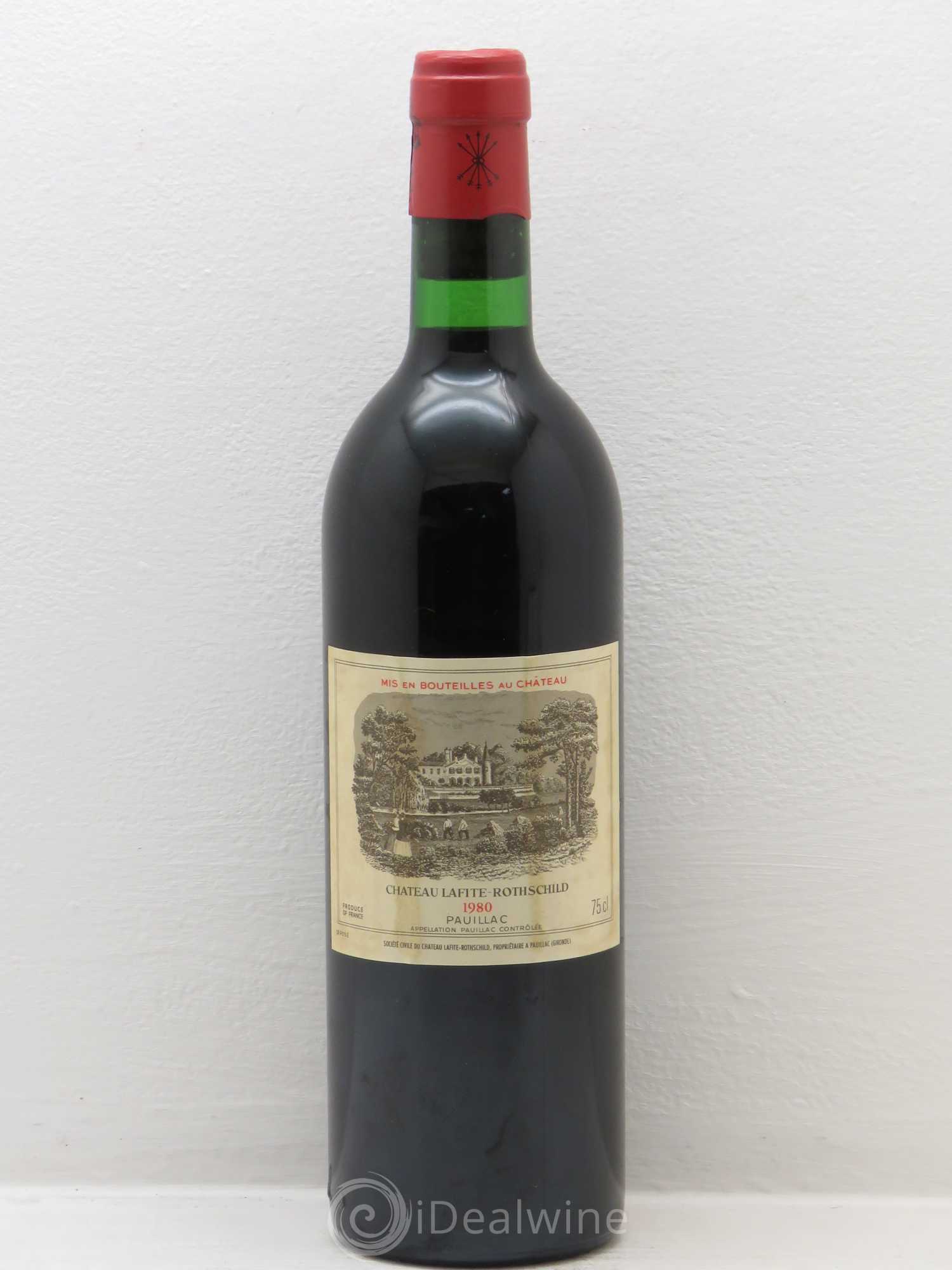 Château Lafite Rothschild 1er Grand Cru Classé 1980 - Lot de 1 bouteille - 0