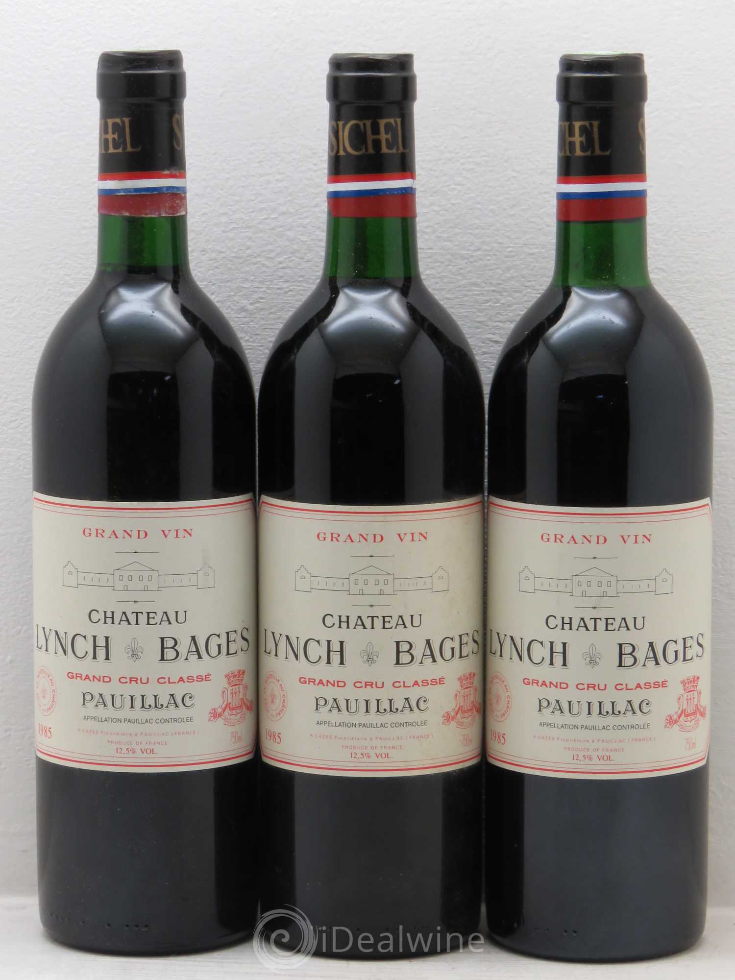 Château Lynch Bages 5ème Grand Cru Classé 1985 - Lot de 12 bouteilles - 4