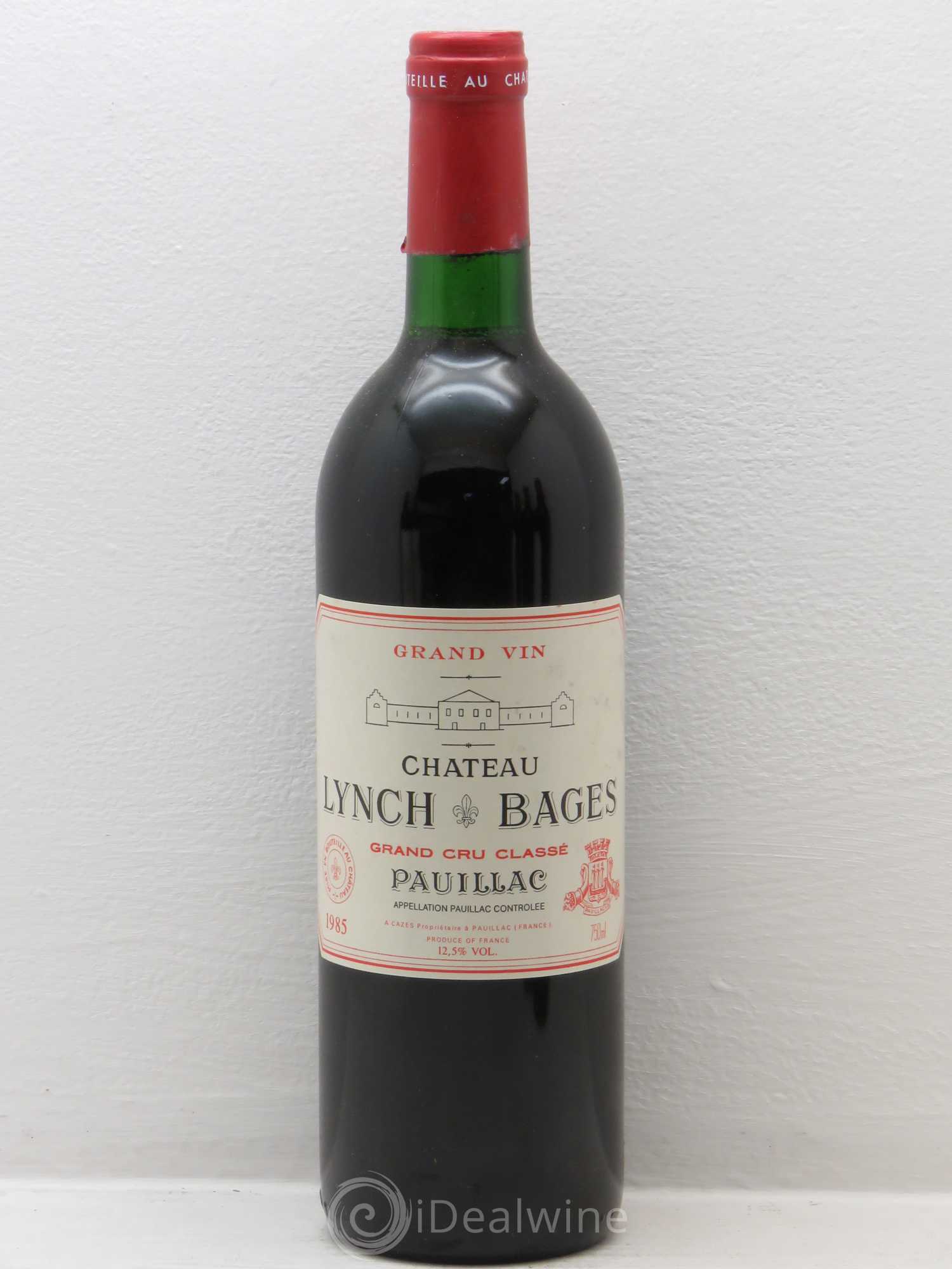Château Lynch Bages 5ème Grand Cru Classé 1985 - Lot de 6 bouteilles - 0