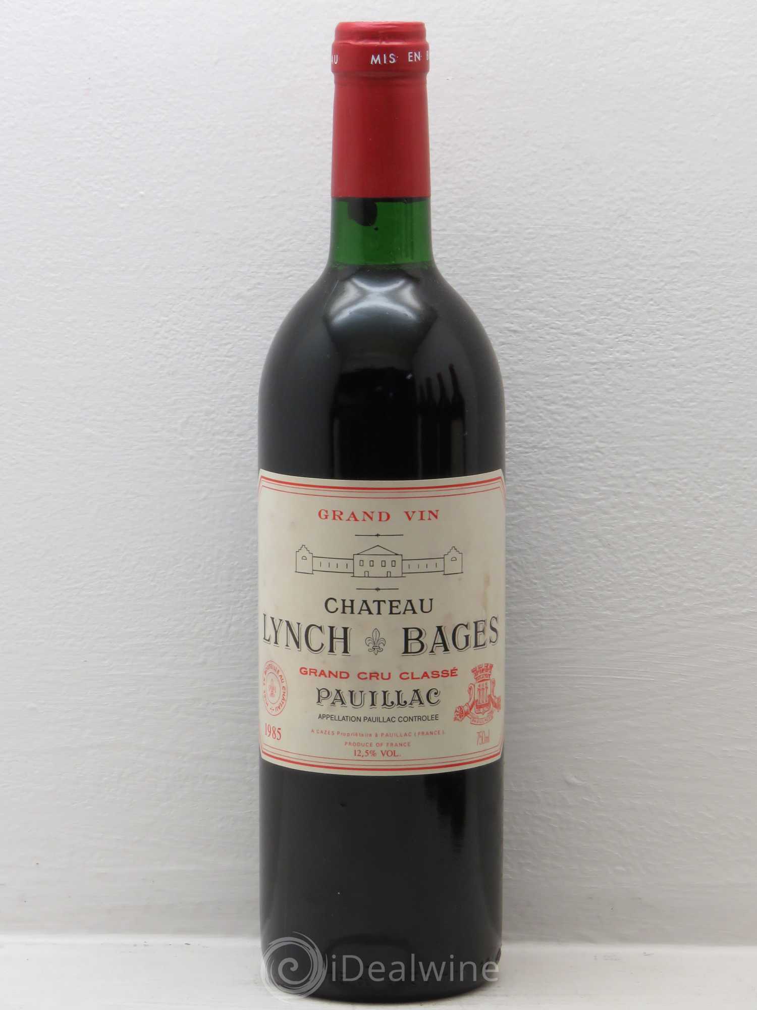 Château Lynch Bages 5ème Grand Cru Classé 1985 - Lot de 6 bouteilles - 0