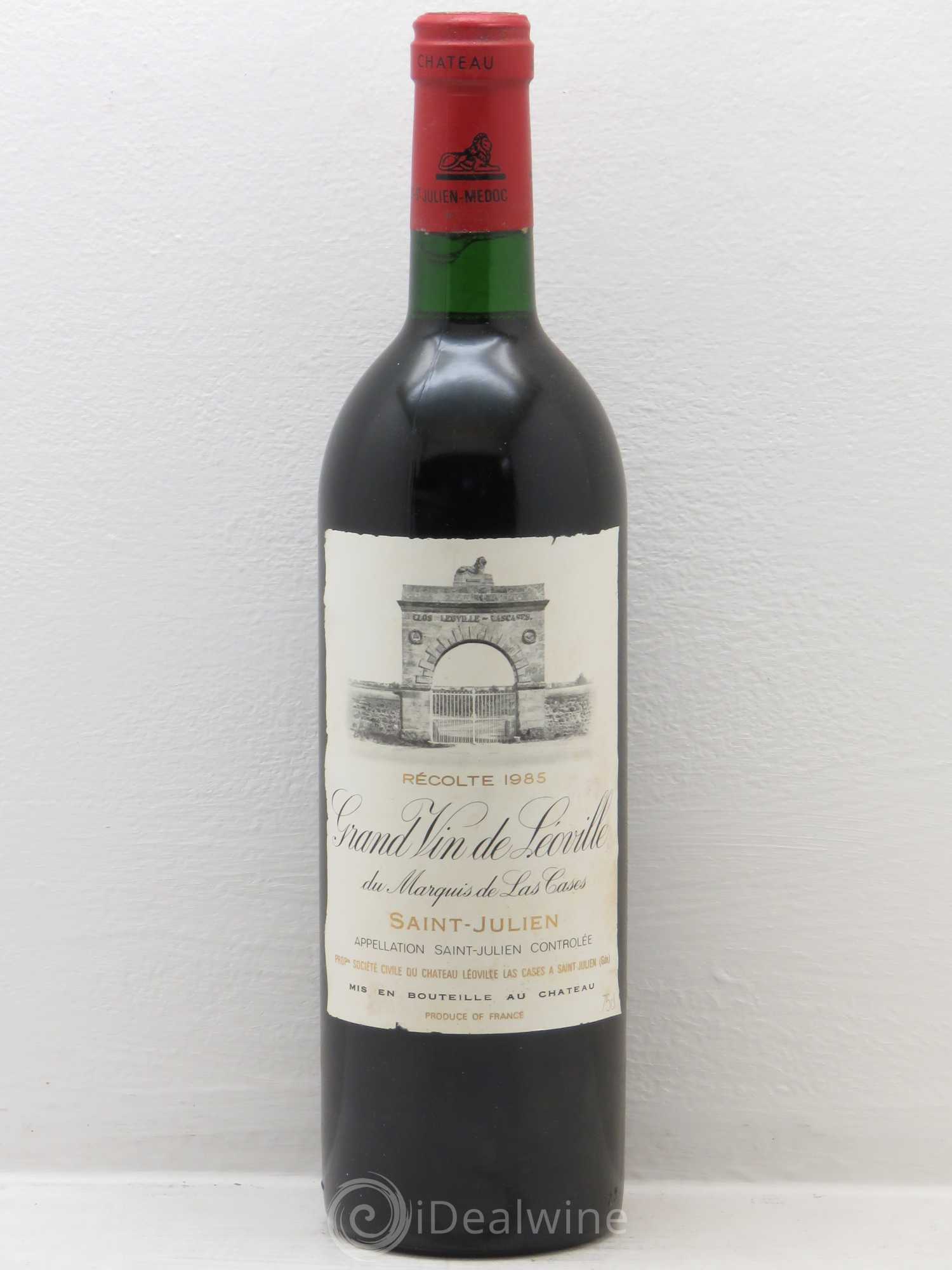 Château Léoville Las Cases 2ème Grand Cru Classé 1985 - Lot de 1 bouteille - 0