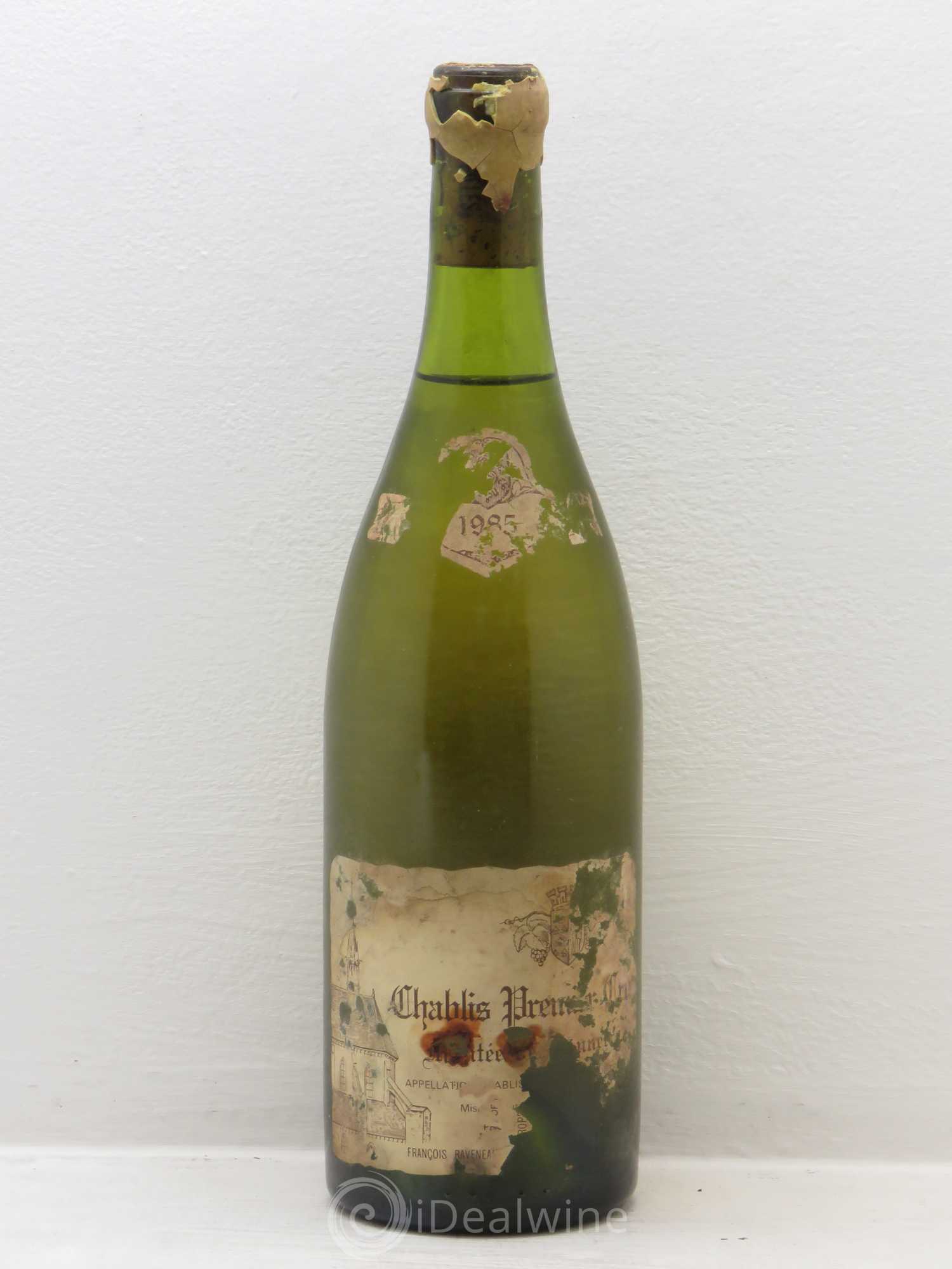 Chablis 1er Cru Montée de Tonnerre Raveneau (Domaine) 1985 - Lot de 1 bouteille - 0