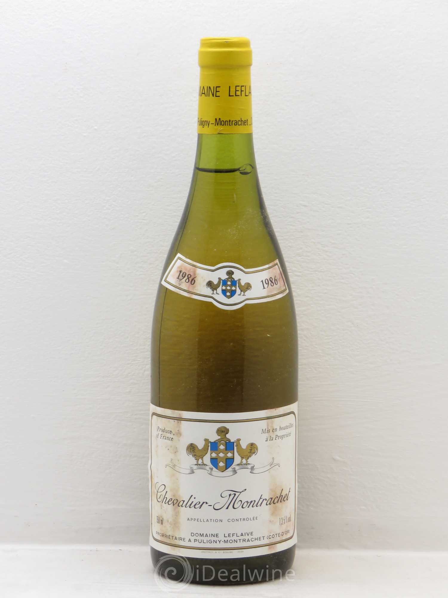 Chevalier-Montrachet Grand Cru Leflaive (Domaine) 1986 - Lot de 1 bouteille - 0