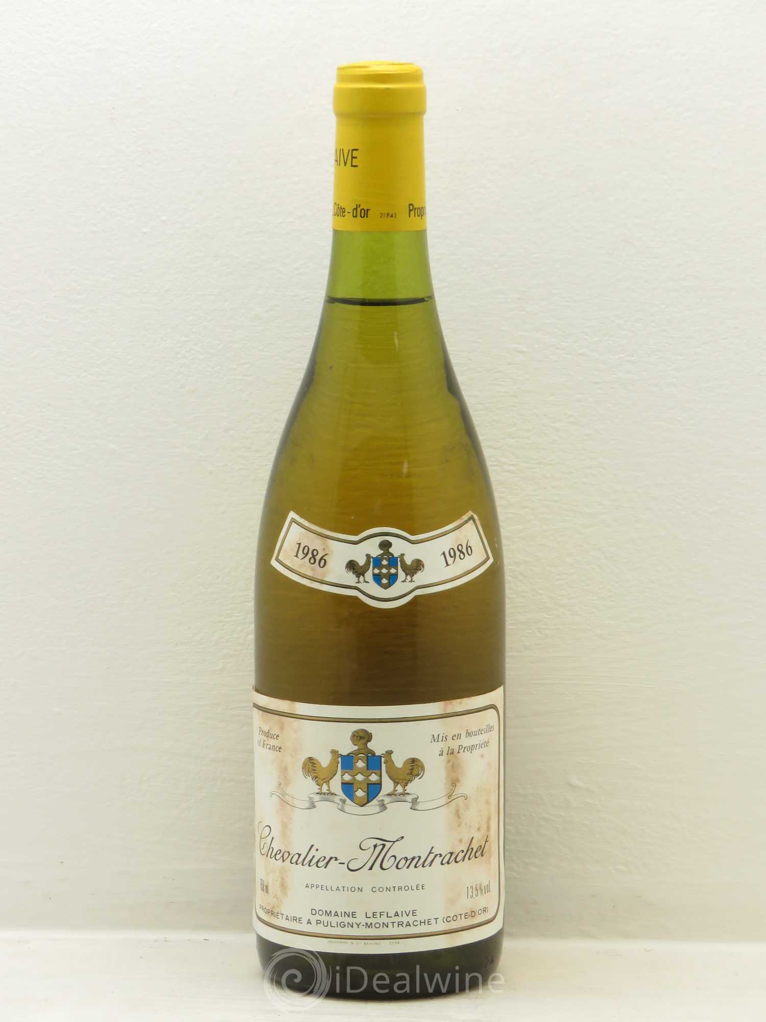 Chevalier-Montrachet Grand Cru Leflaive (Domaine) 1986 - Lot de 1 bouteille - 0