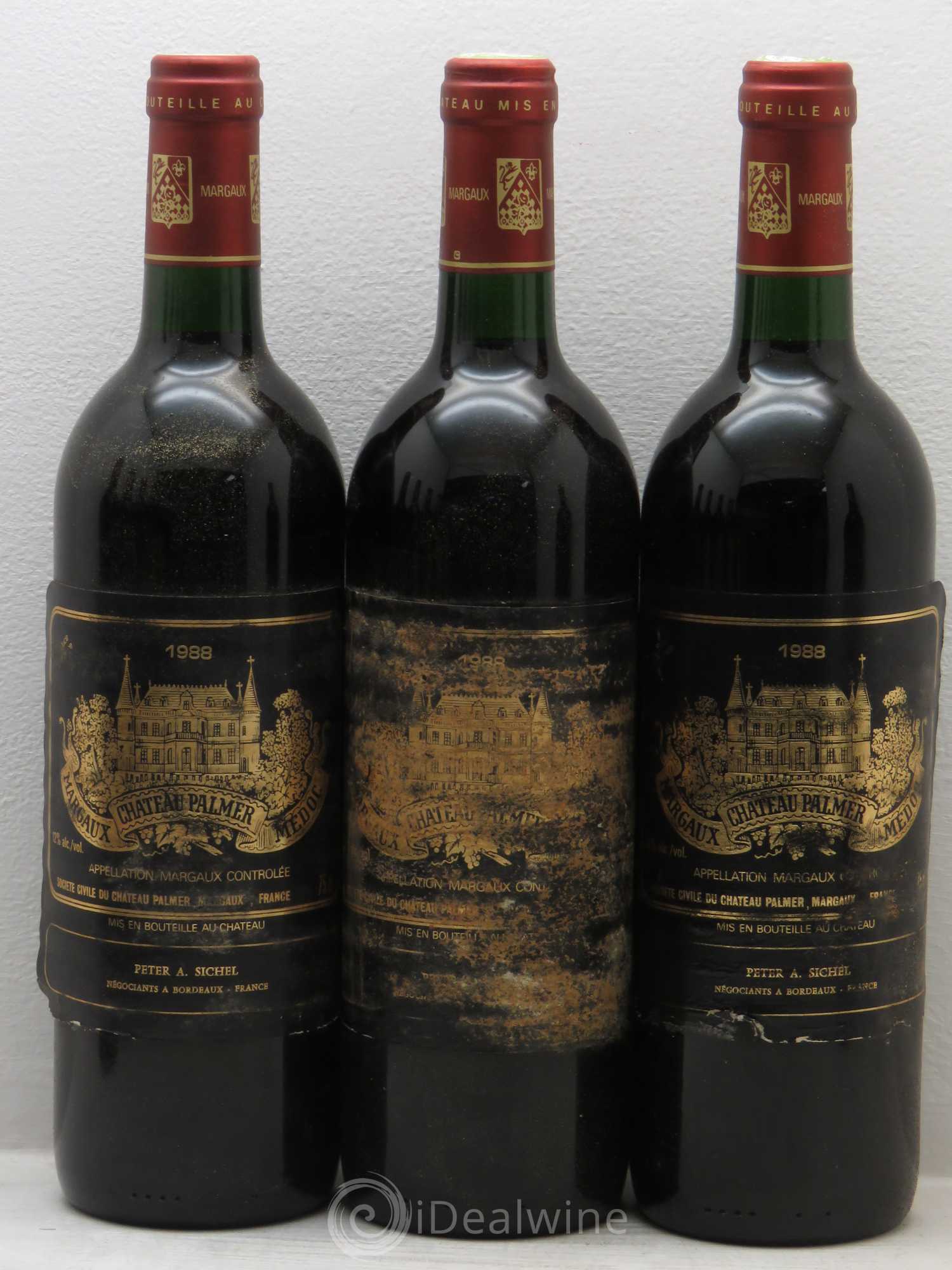 Château Palmer 3ème Grand Cru Classé 1988 - Lot de 12 bouteilles - 2