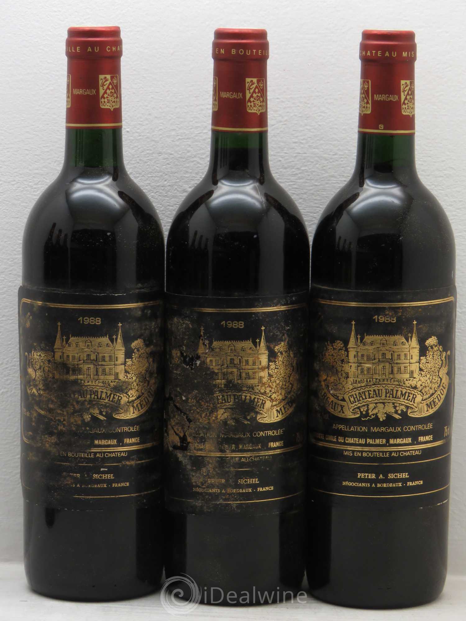Château Palmer 3ème Grand Cru Classé 1988 - Lot de 12 bouteilles - 3