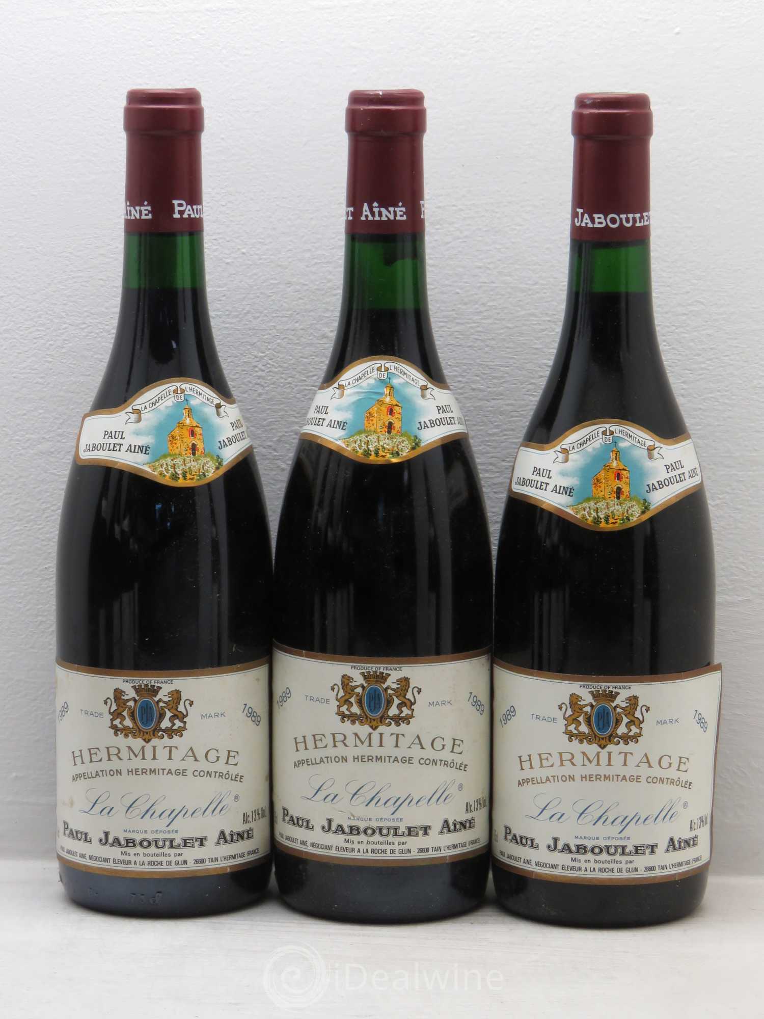 Hermitage La Chapelle Paul Jaboulet Ainé 1989 - Lot de 12 bouteilles - 2