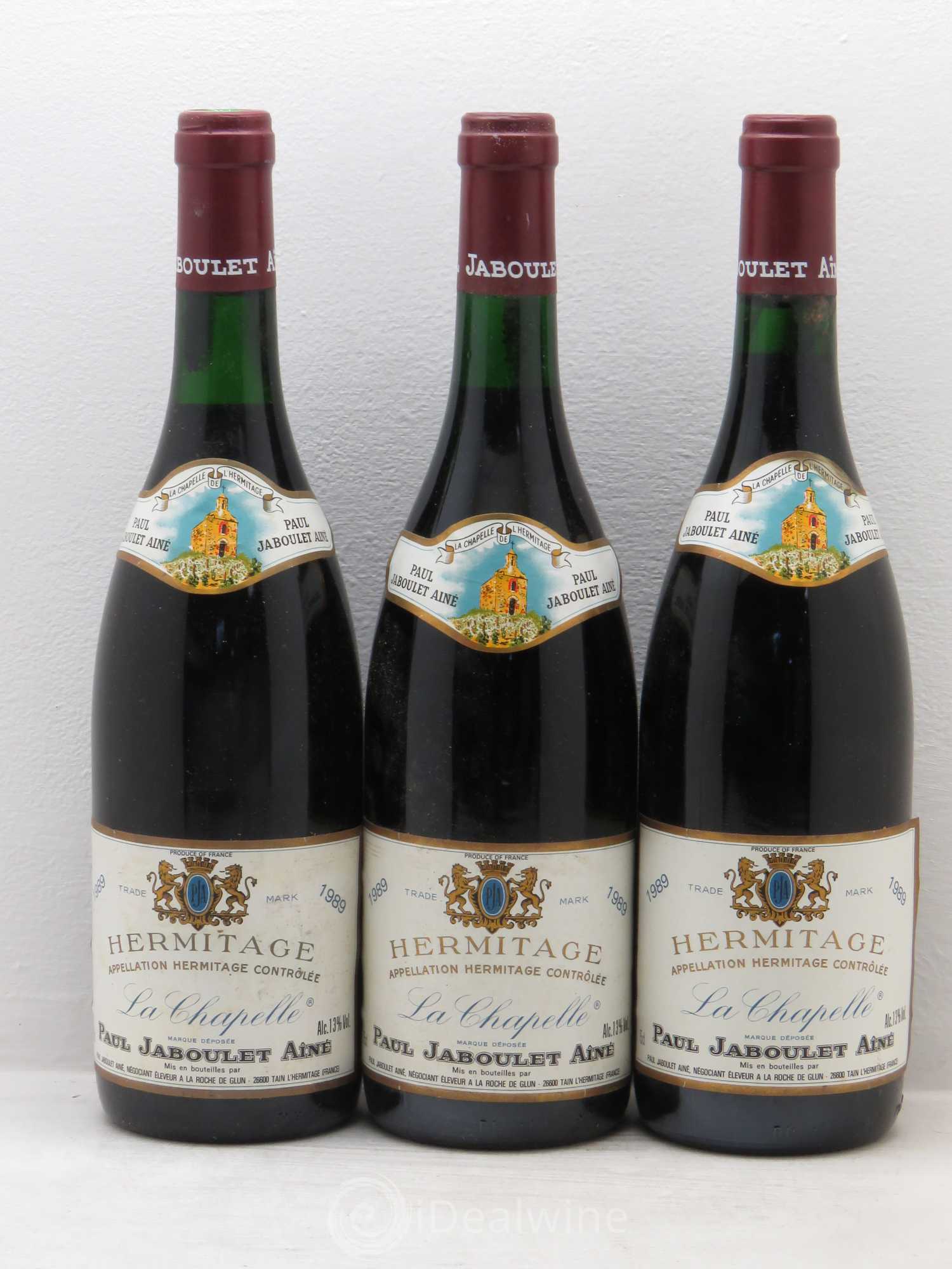 Hermitage La Chapelle Paul Jaboulet Ainé 1989 - Lot de 12 bouteilles - 4