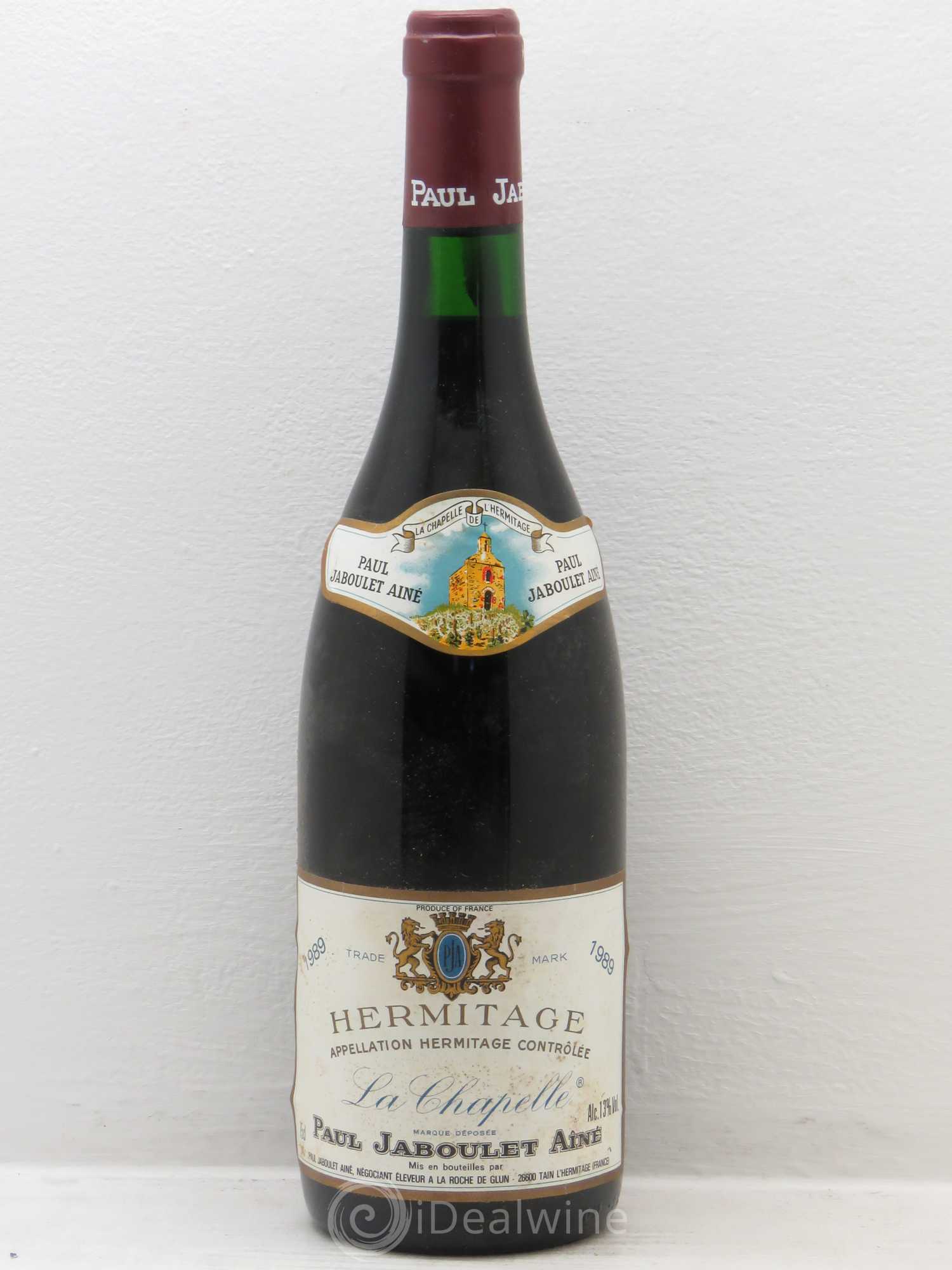 Hermitage La Chapelle Paul Jaboulet Ainé 1989 - Lot de 1 bouteille - 0