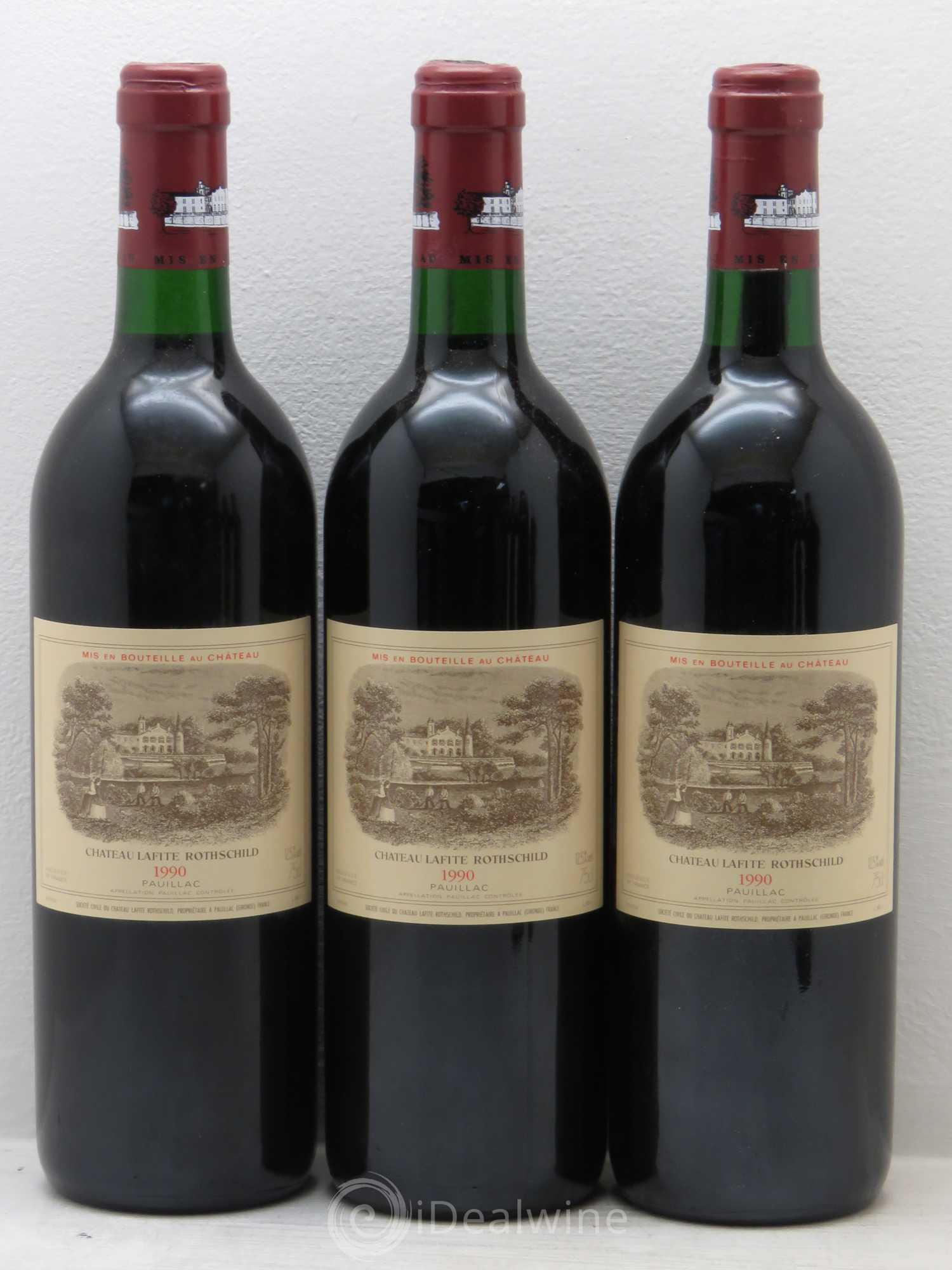 Château Lafite Rothschild 1er Grand Cru Classé 1990 - Lot de 6 bouteilles - 2