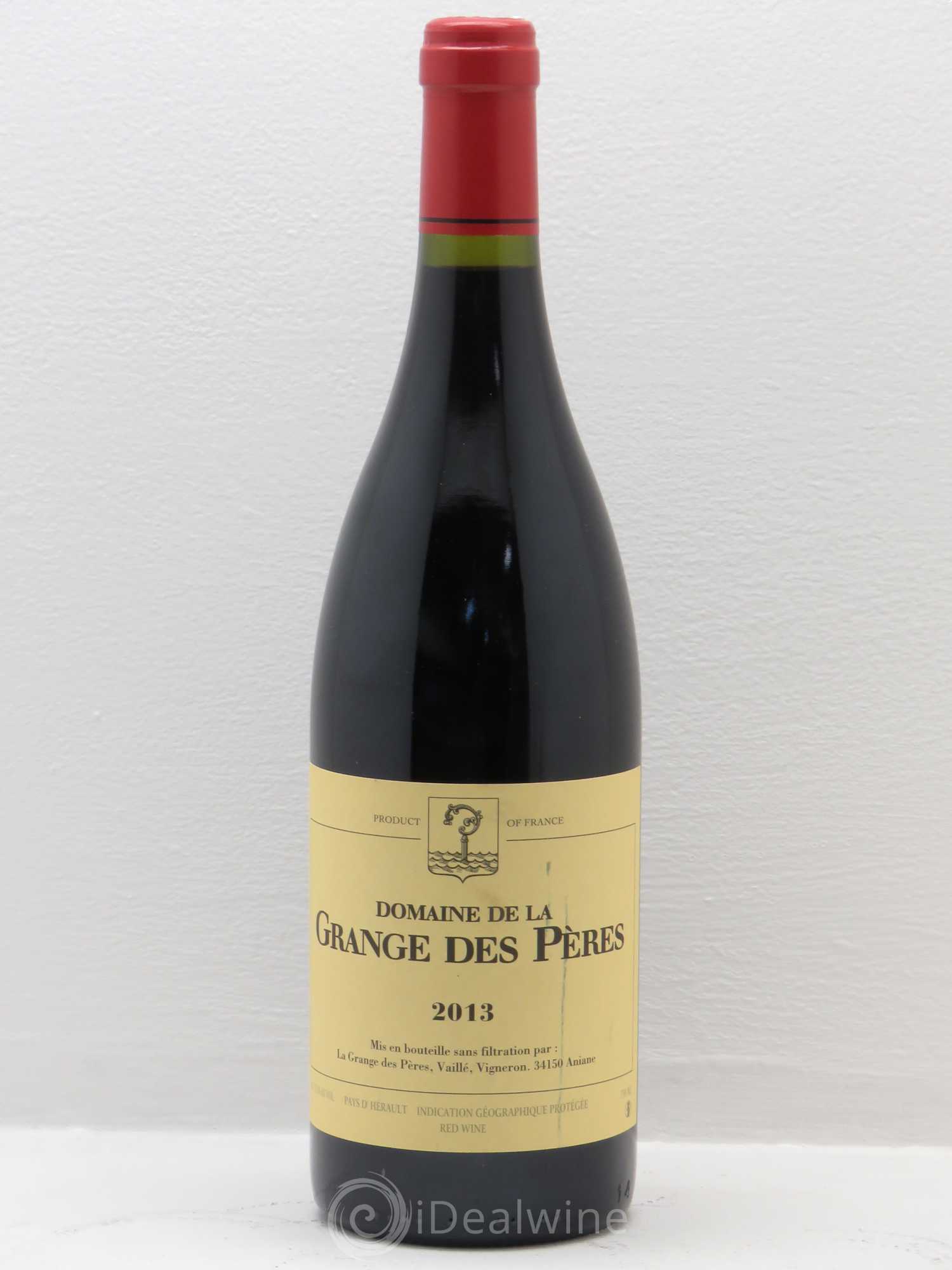 Pays d'Hérault Grange des Pères Laurent Vaillé 2013 - Lot de 1 bouteille - 0