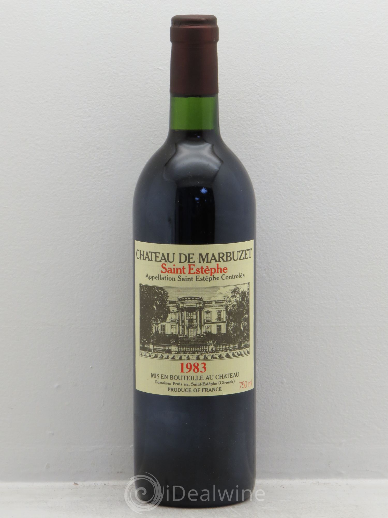 Château de Marbuzet Cru Bourgeois 1983 - Lot de 6 bouteilles - 0