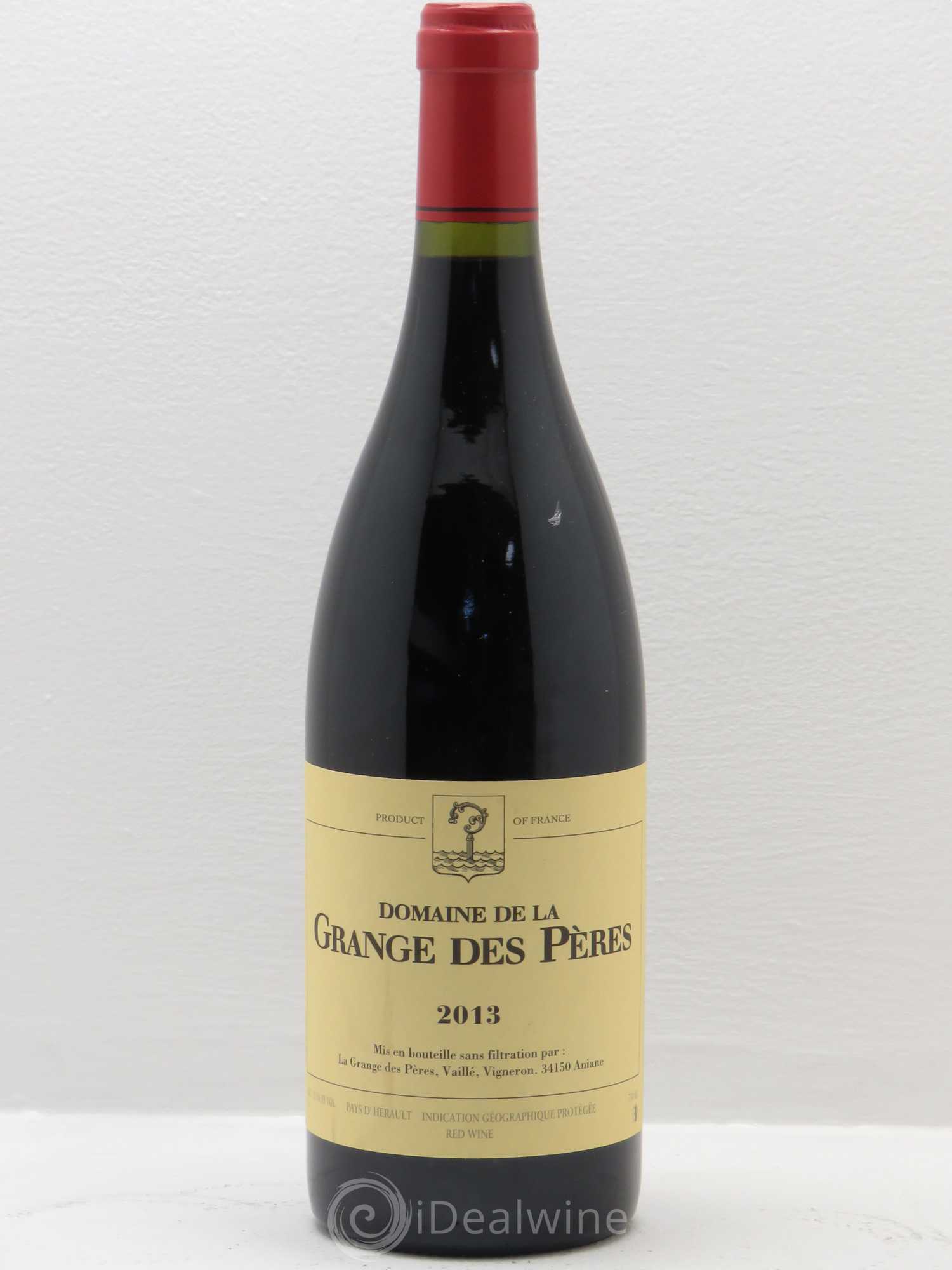 Pays d'Hérault Grange des Pères Laurent Vaillé 2013 - Lot de 1 bouteille - 0