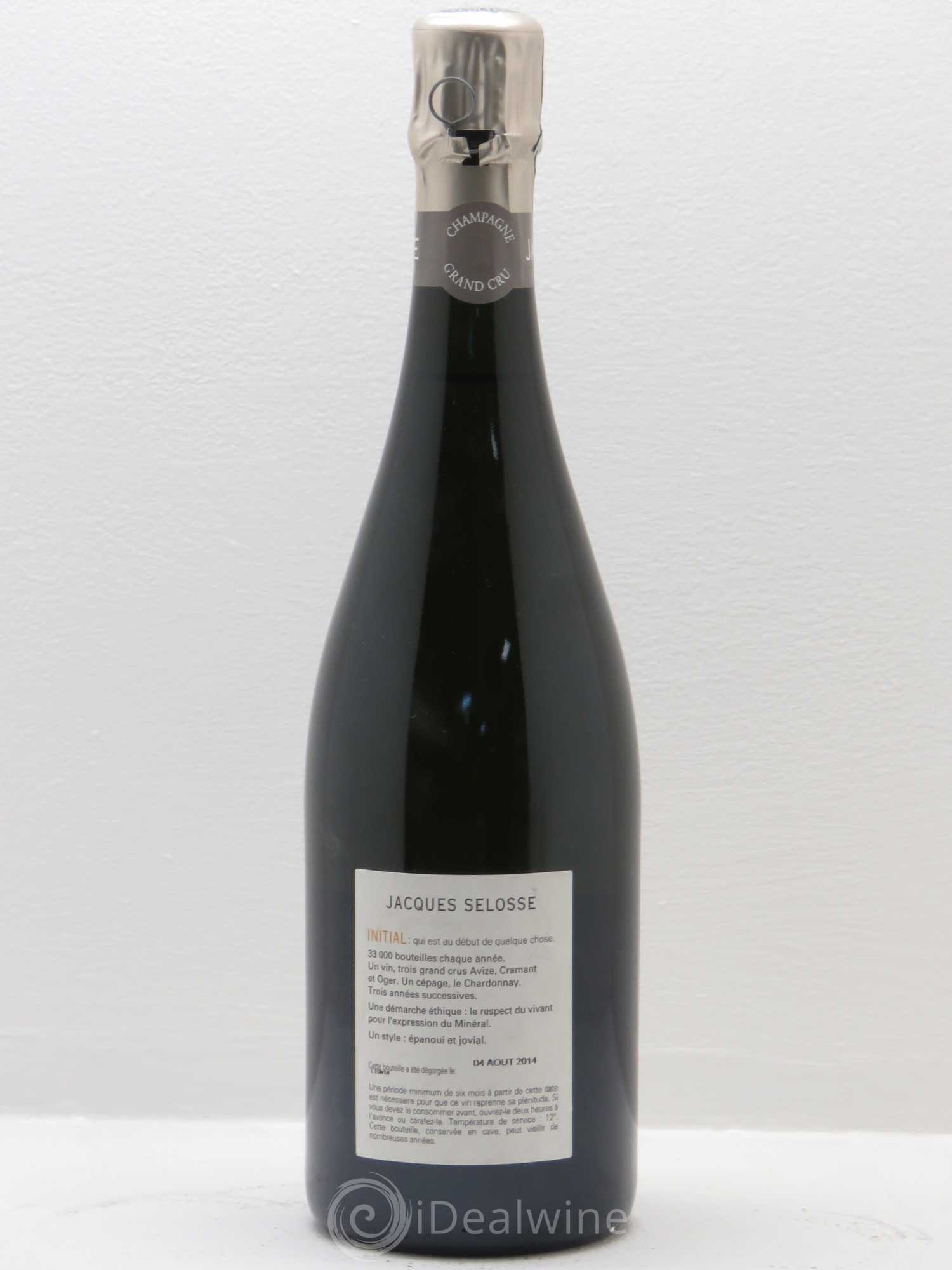 Initial Brut Jacques Selosse - Lot de 1 bouteille - 1