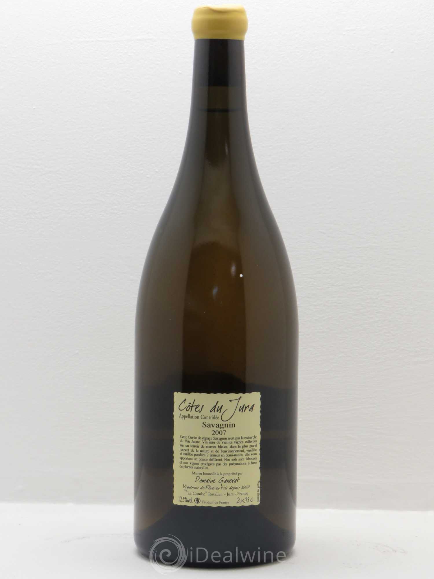 Côtes du Jura Les Chalasses Marnes Bleues - JF.Ganevat 2007 - Posten von 1 Magnum - 1
