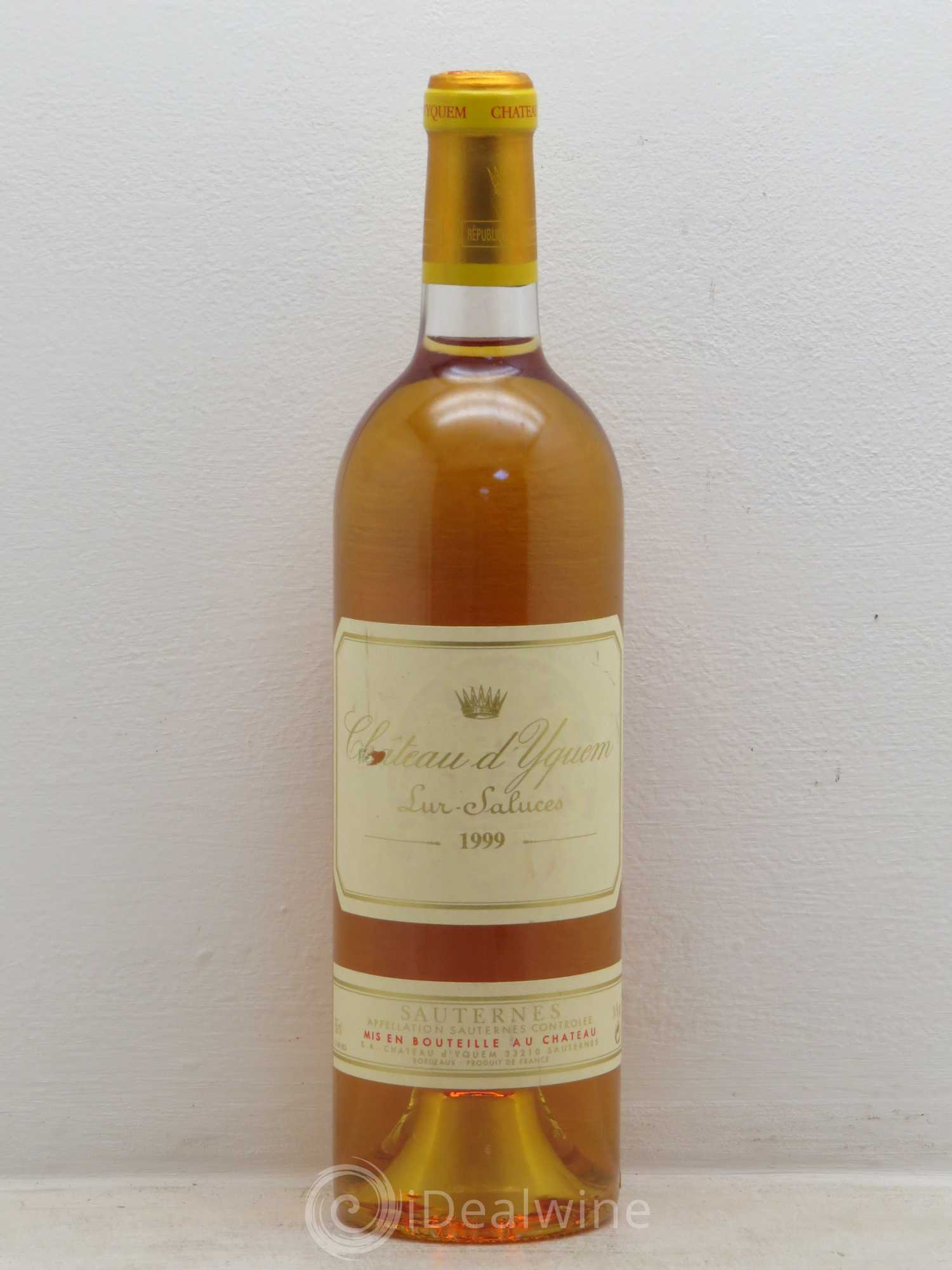 Château d' Yquem 1er Cru Classé Supérieur 1999 - Lotto di 1 bottiglia - 0
